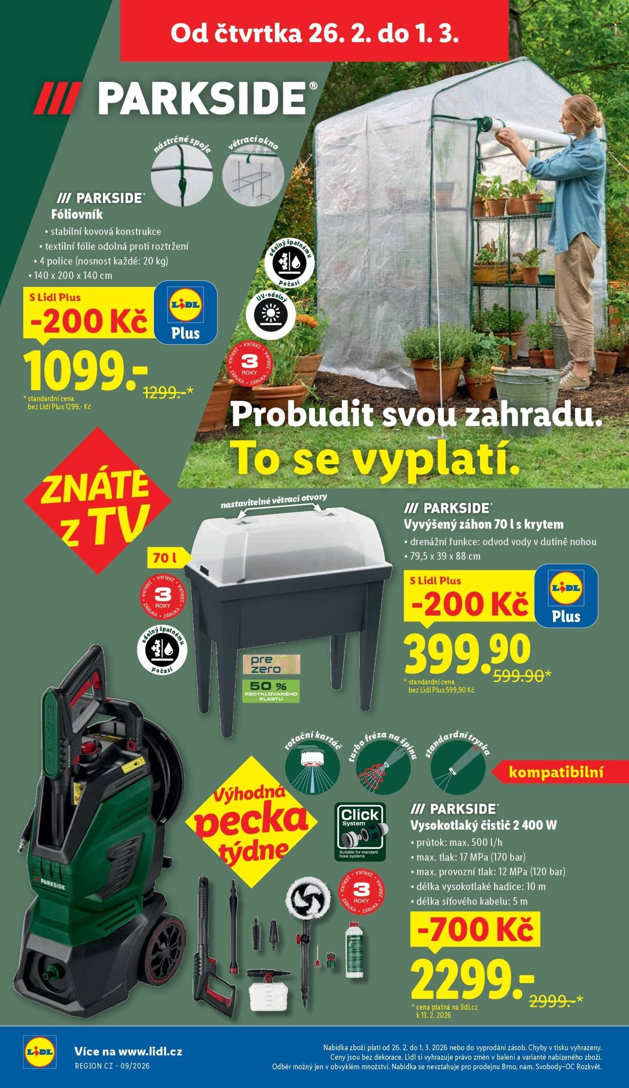 LIDL leták - Zahradní brožura 2026 (2026-02-26 - 2026-03-15)