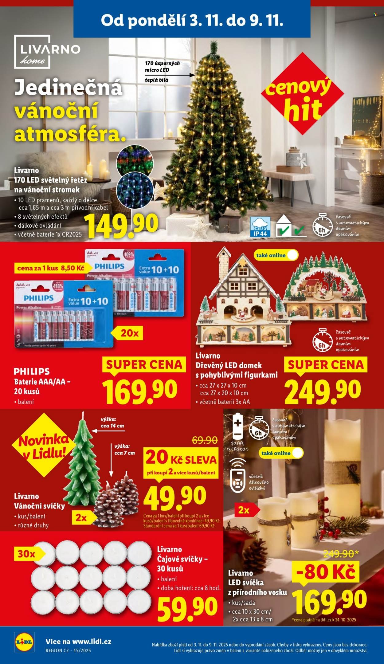 LIDL leták - Spotřební zboží (2025-11-03 - 2025-11-09)