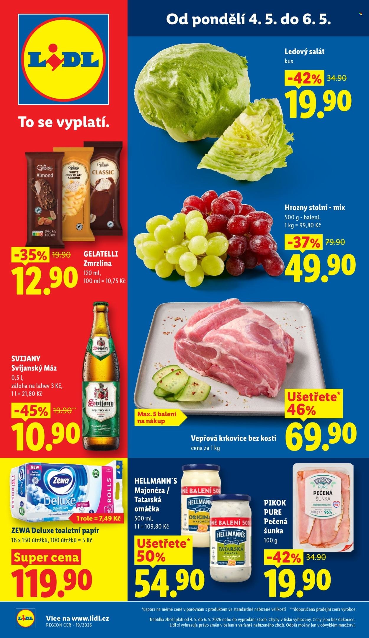 LIDL leták - Od pondělí 4.5.2026 (2026-05-04 - 2026-05-06)