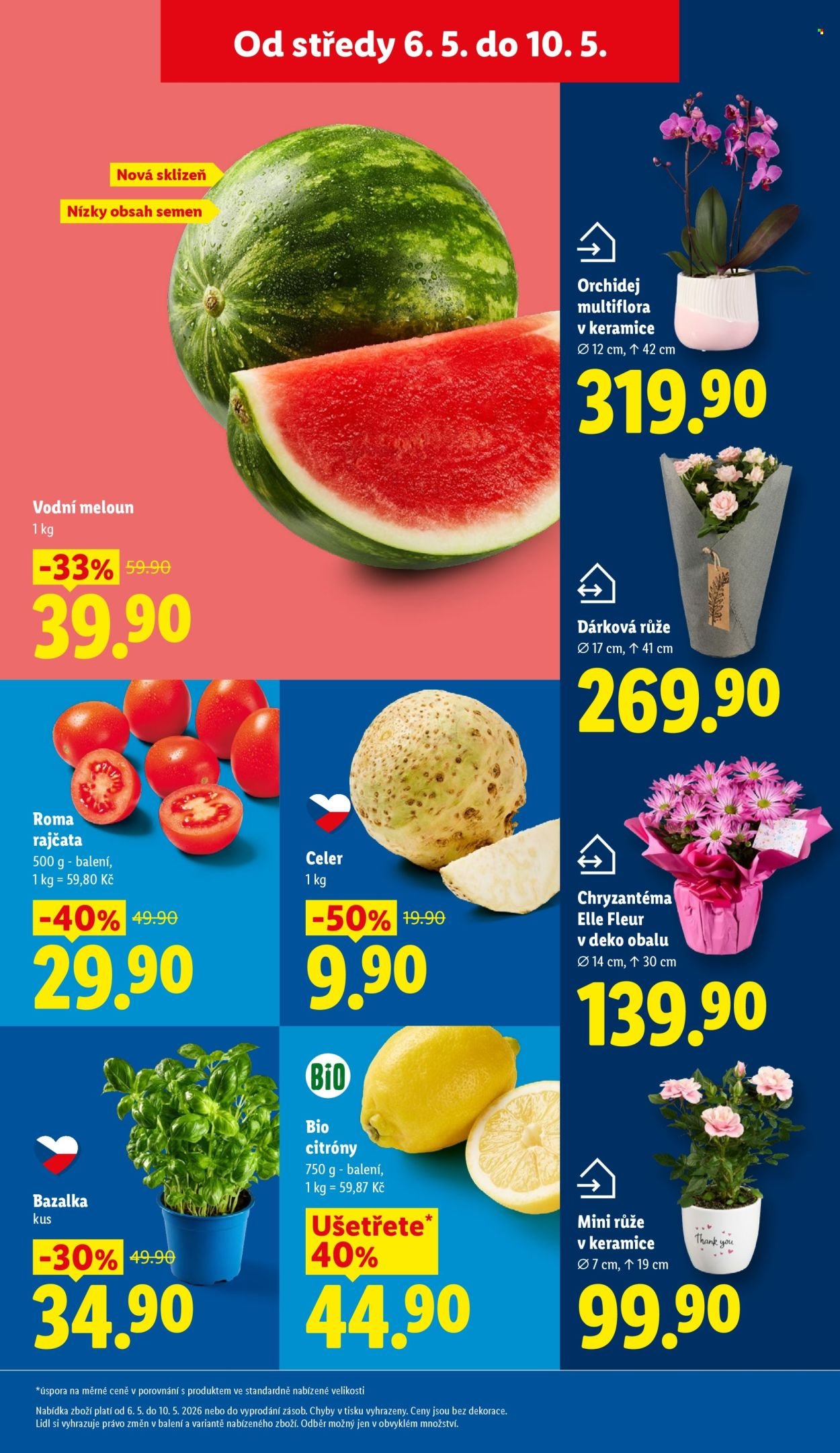 LIDL leták - Od pondělí 4.5.2026 (2026-05-04 - 2026-05-06)