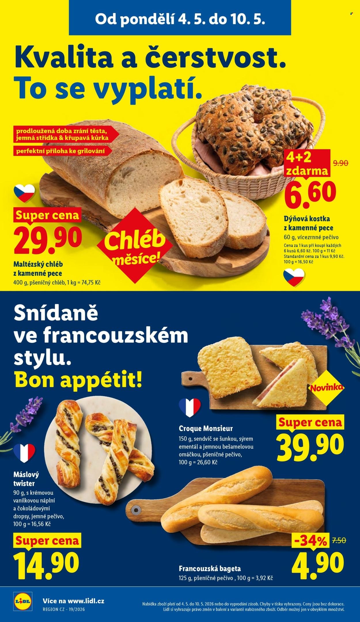 LIDL leták - Od pondělí 4.5.2026 (2026-05-04 - 2026-05-06)