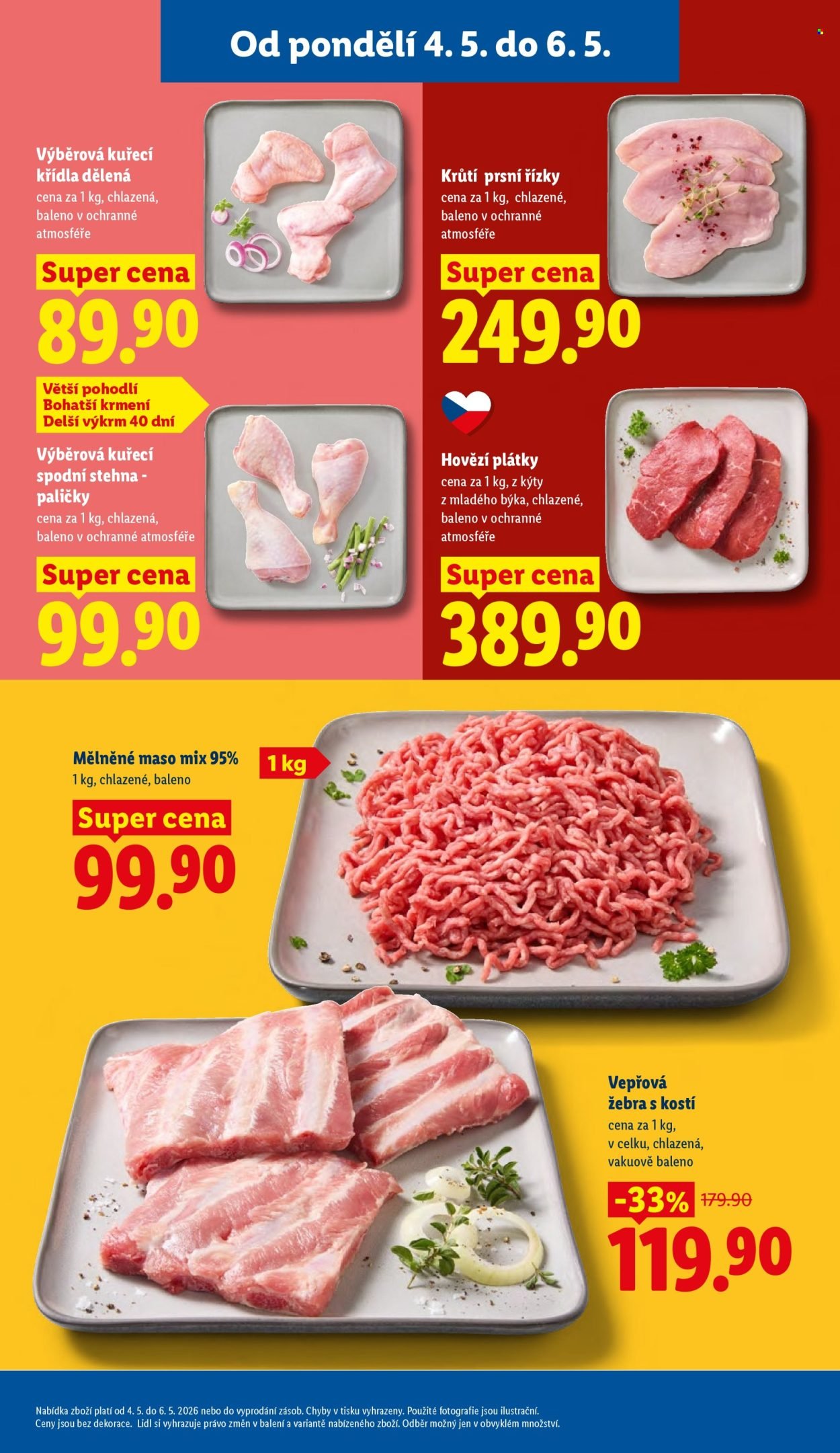 LIDL leták - Od pondělí 4.5.2026 (2026-05-04 - 2026-05-06)