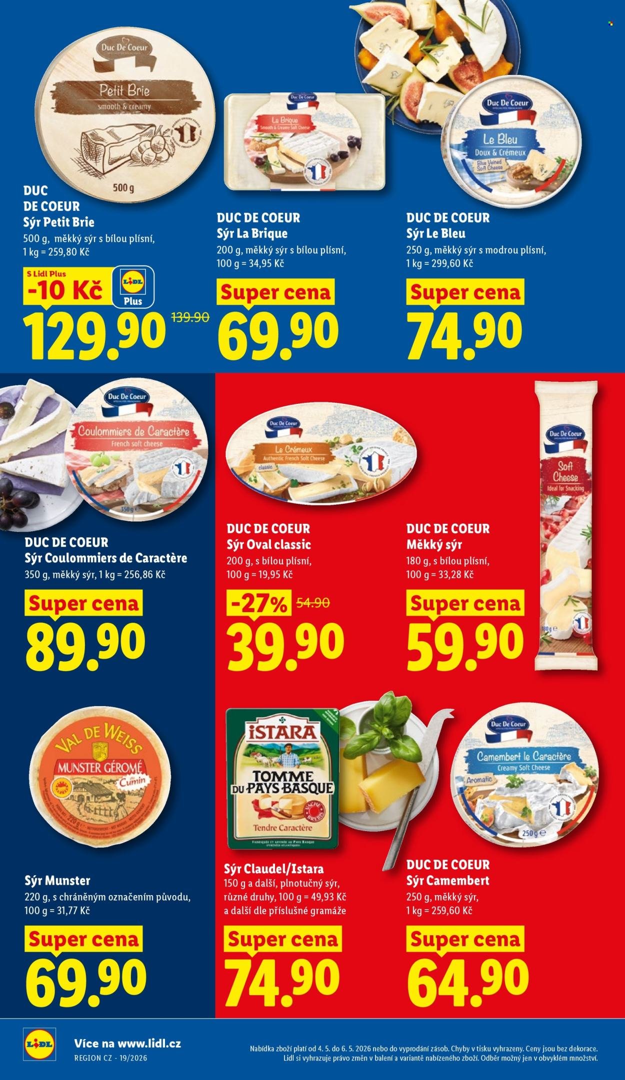LIDL leták - Od pondělí 4.5.2026 (2026-05-04 - 2026-05-06)