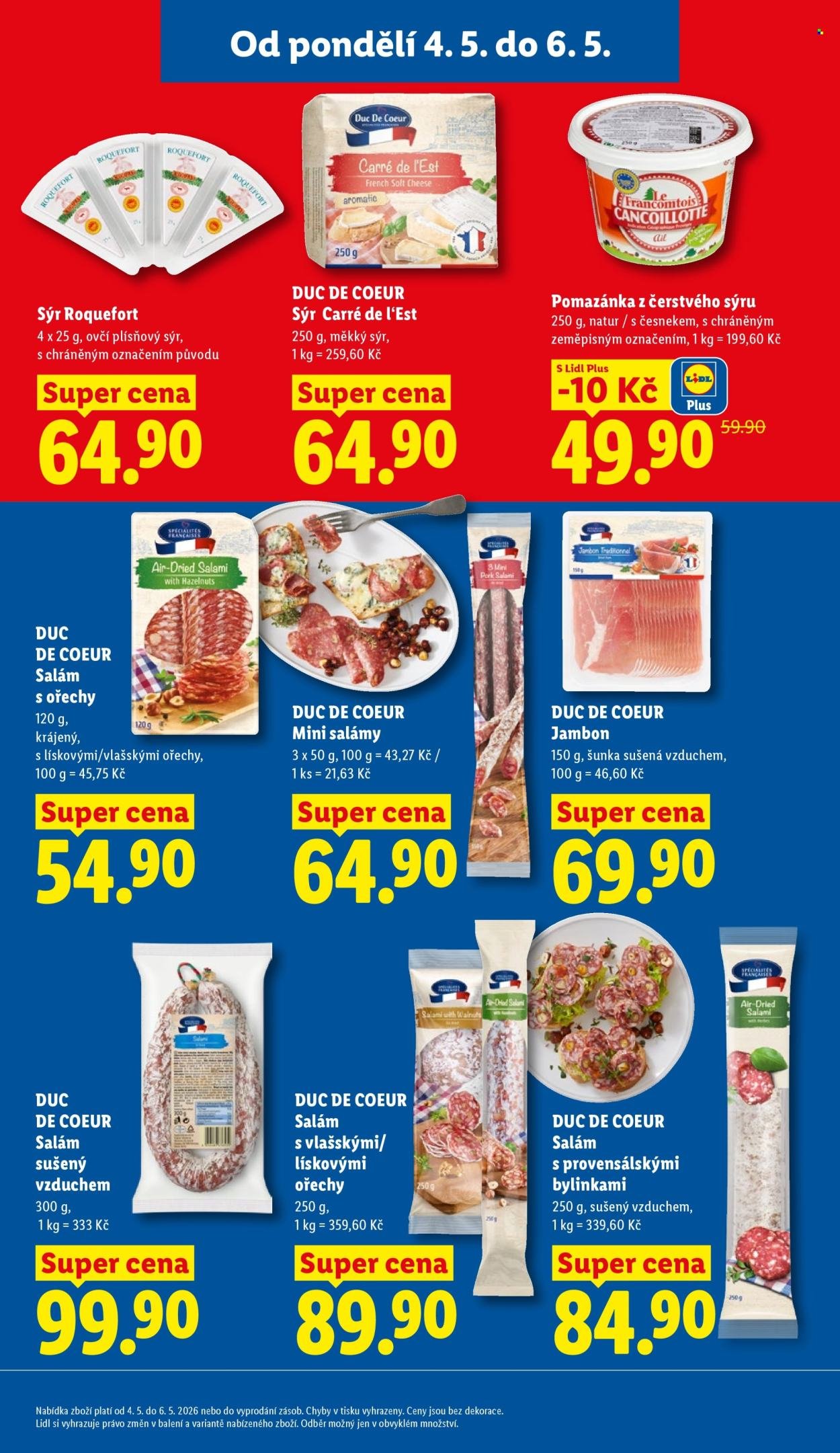 LIDL leták - Od pondělí 4.5.2026 (2026-05-04 - 2026-05-06)