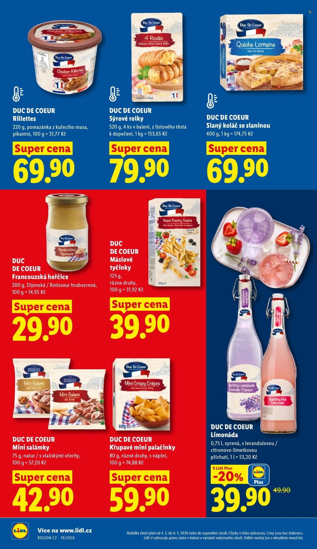 LIDL leták - Od pondělí 4.5.2026 (2026-05-04 - 2026-05-06)