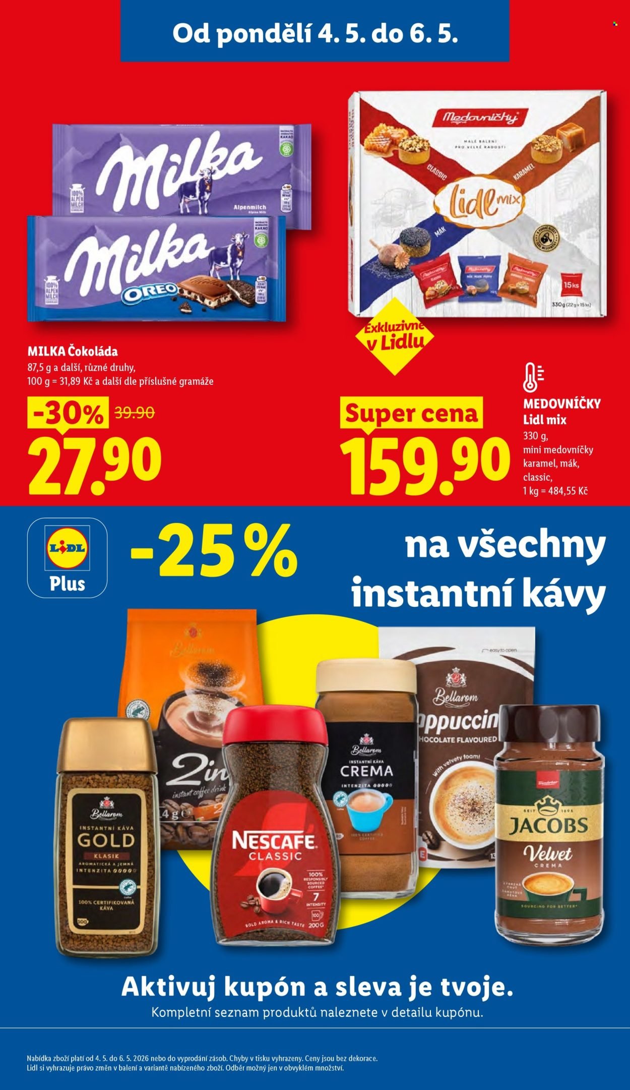 LIDL leták - Od pondělí 4.5.2026 (2026-05-04 - 2026-05-06)