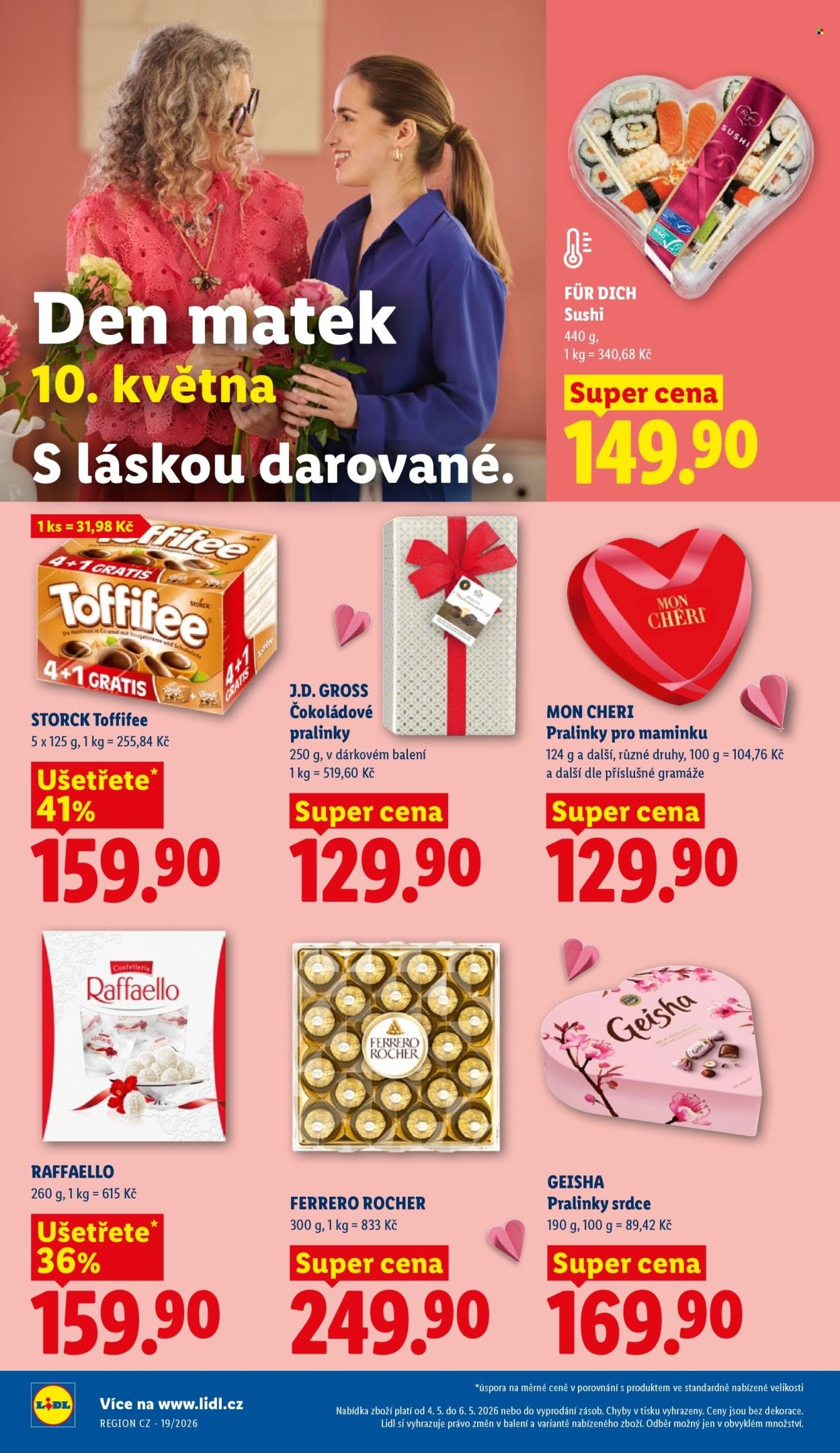 LIDL leták - Od pondělí 4.5.2026 (2026-05-04 - 2026-05-06)