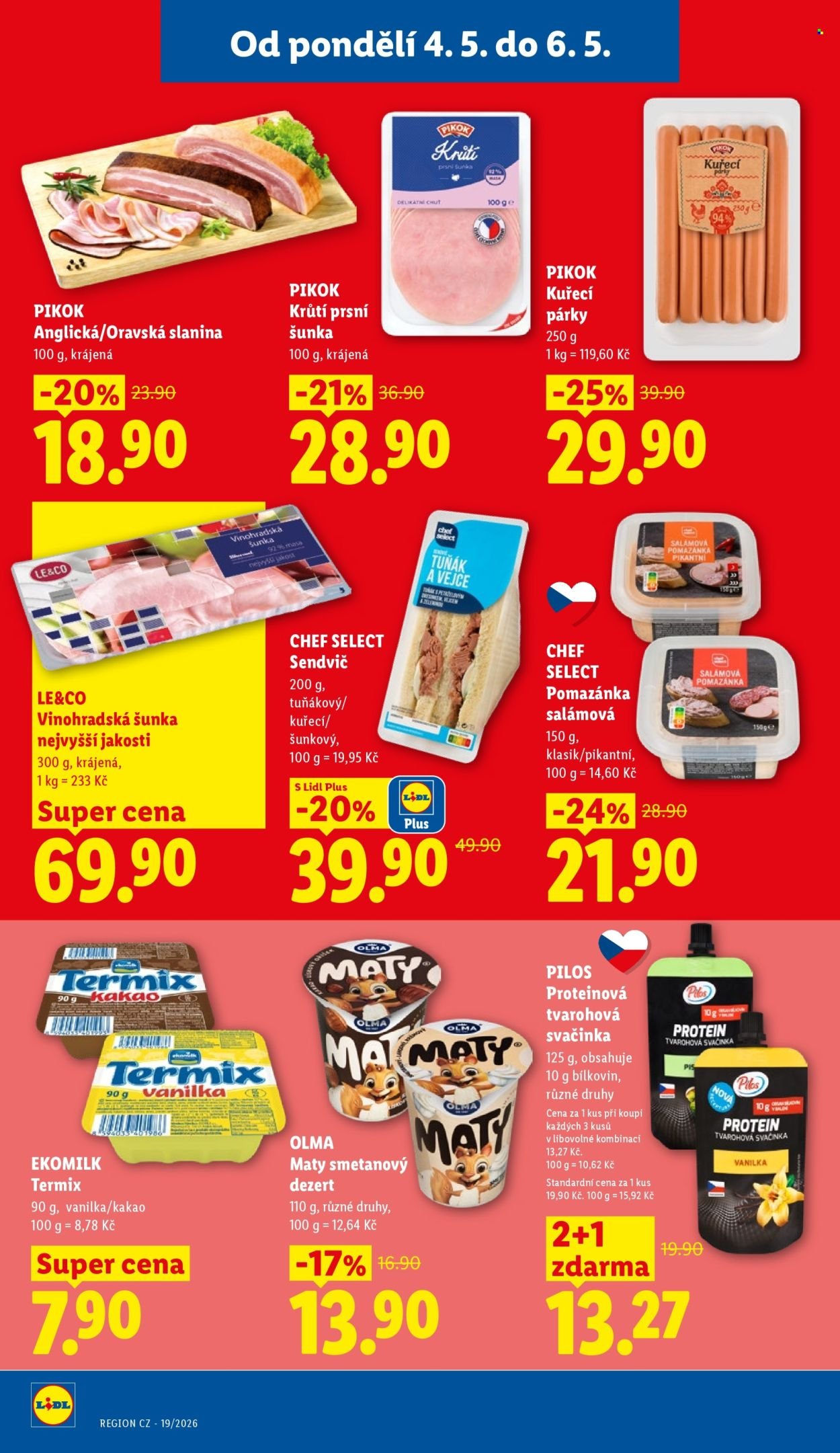 LIDL leták - Od pondělí 4.5.2026 (2026-05-04 - 2026-05-06)