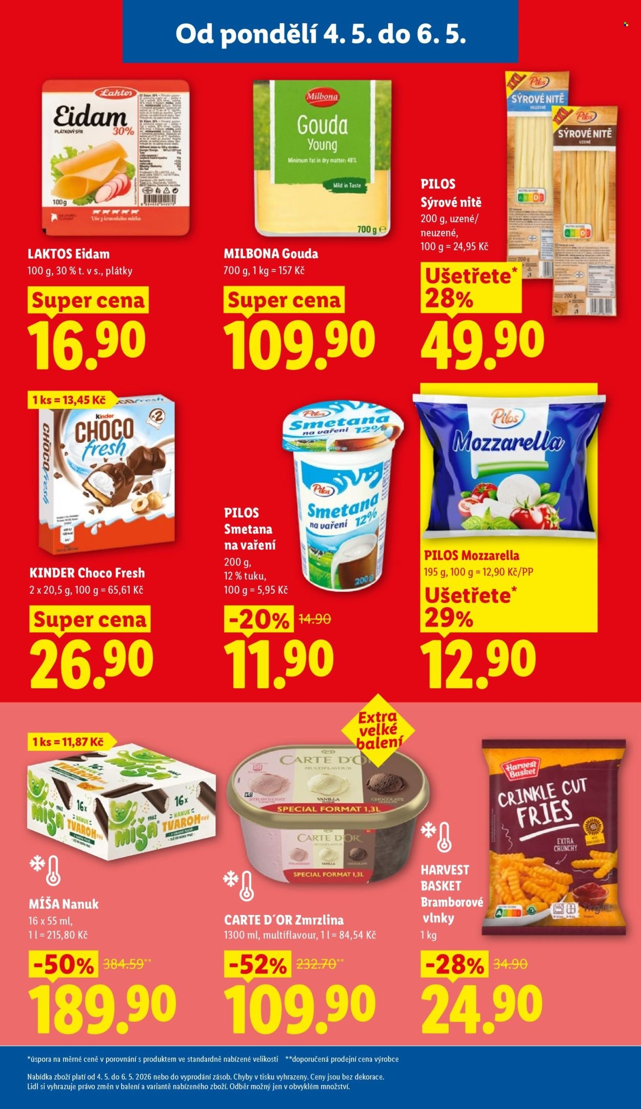 LIDL leták - Od pondělí 4.5.2026 (2026-05-04 - 2026-05-06)