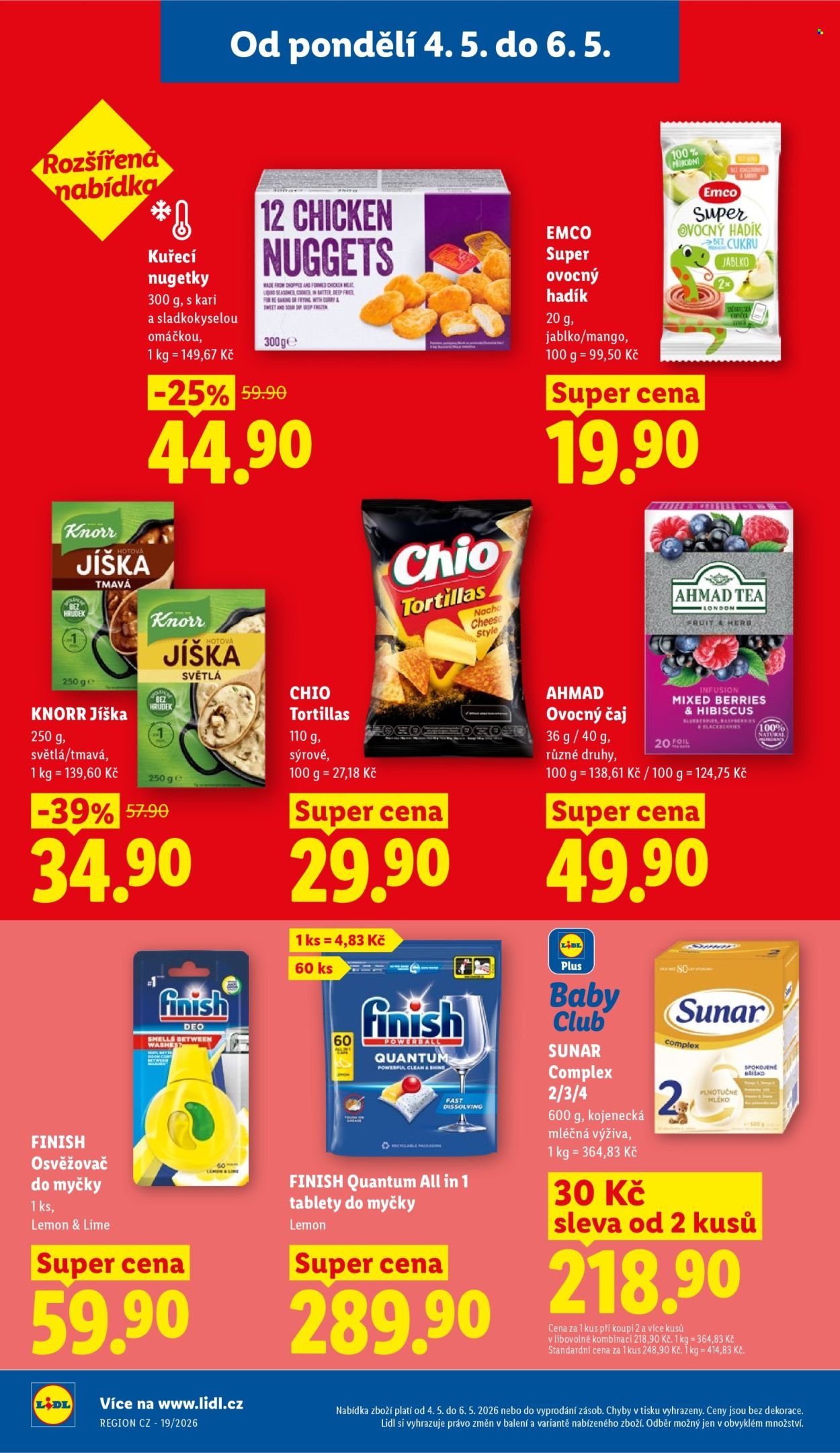LIDL leták - Od pondělí 4.5.2026 (2026-05-04 - 2026-05-06)