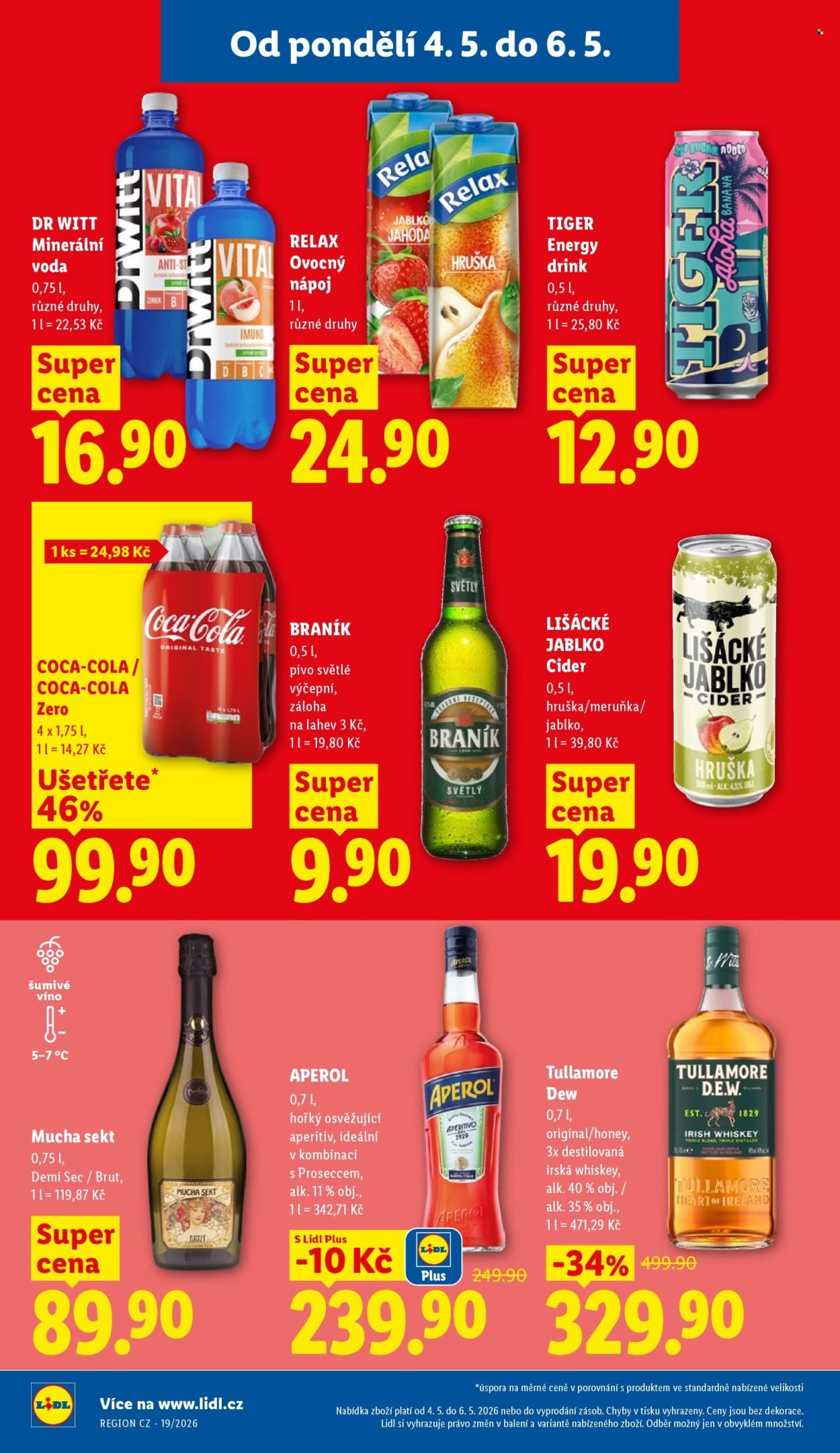 LIDL leták - Od pondělí 4.5.2026 (2026-05-04 - 2026-05-06)