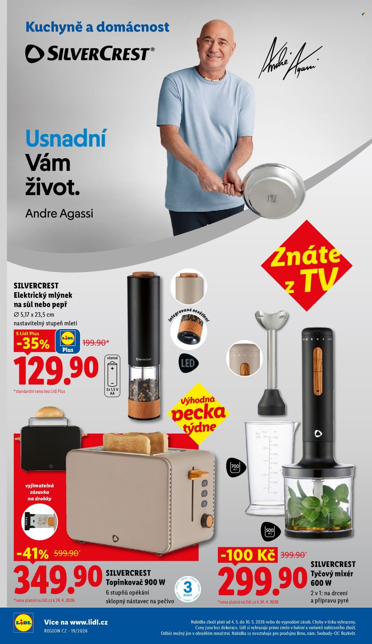 LIDL leták - Od pondělí 4.5.2026 (2026-05-04 - 2026-05-06)