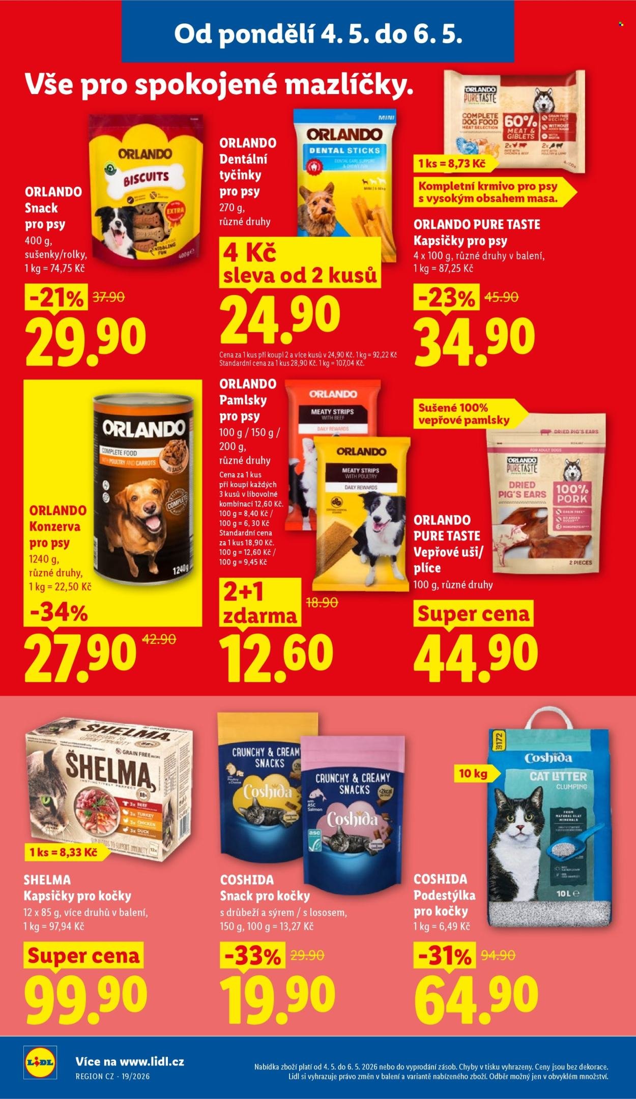 LIDL leták - Od pondělí 4.5.2026 (2026-05-04 - 2026-05-06)