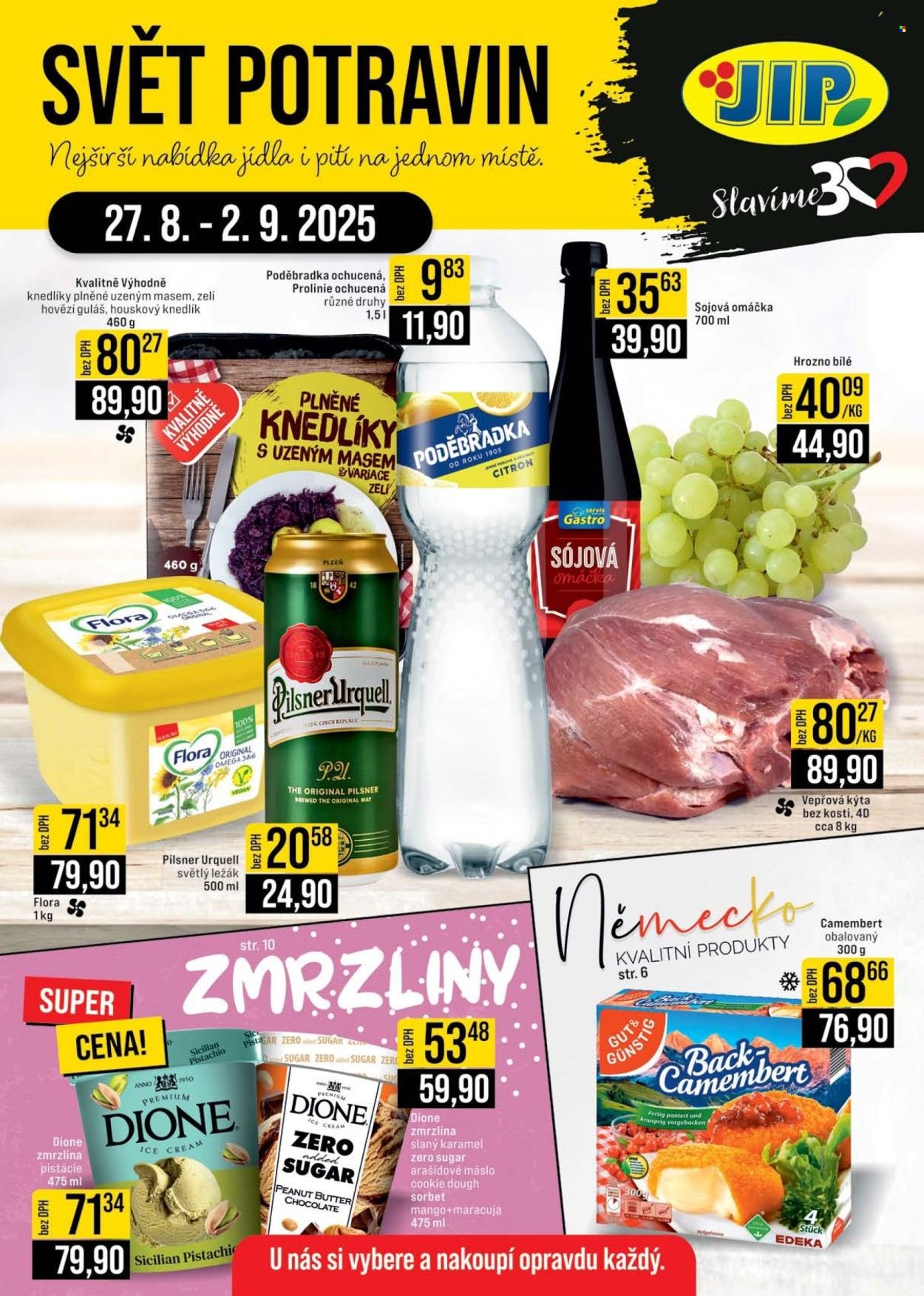 JIP leták - Svět potravin (2025-08-27 - 2025-09-02)