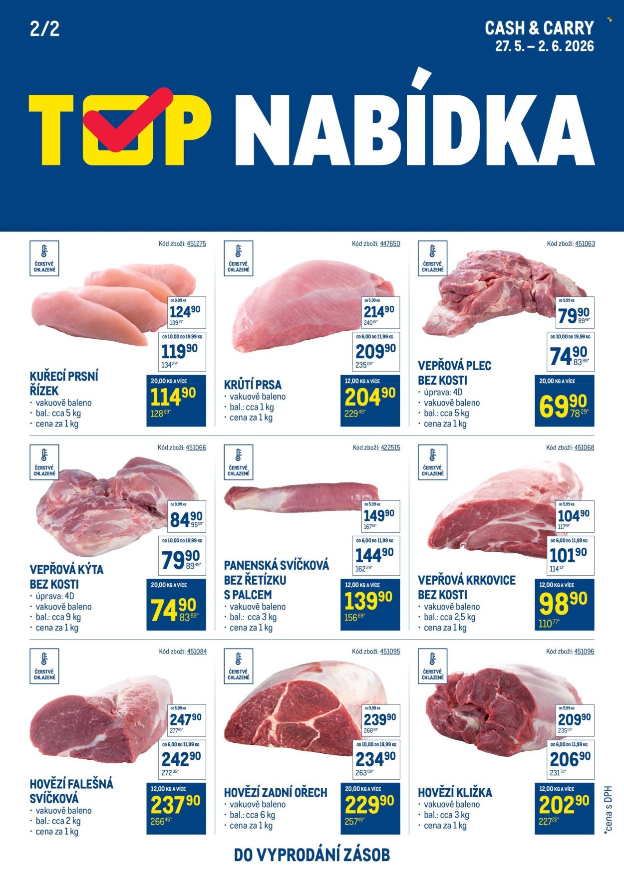 MAKRO leták - TOP maso (2026-05-27 - 2026-06-02)