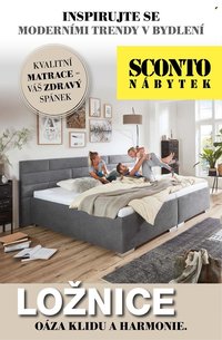 SCONTO NÁBYTEK leták - Katalog ložnic (2025-02-14)