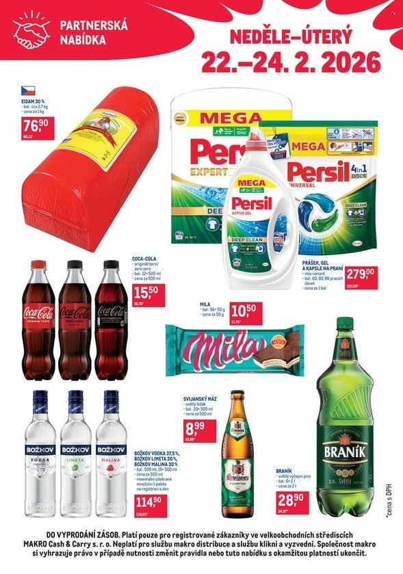 MAKRO leták - Partnerská nabídka (2026-02-22 - 2026-02-24)
