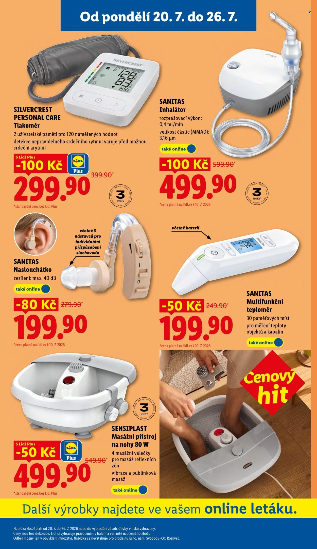 LIDL leták - Spotřební zboží