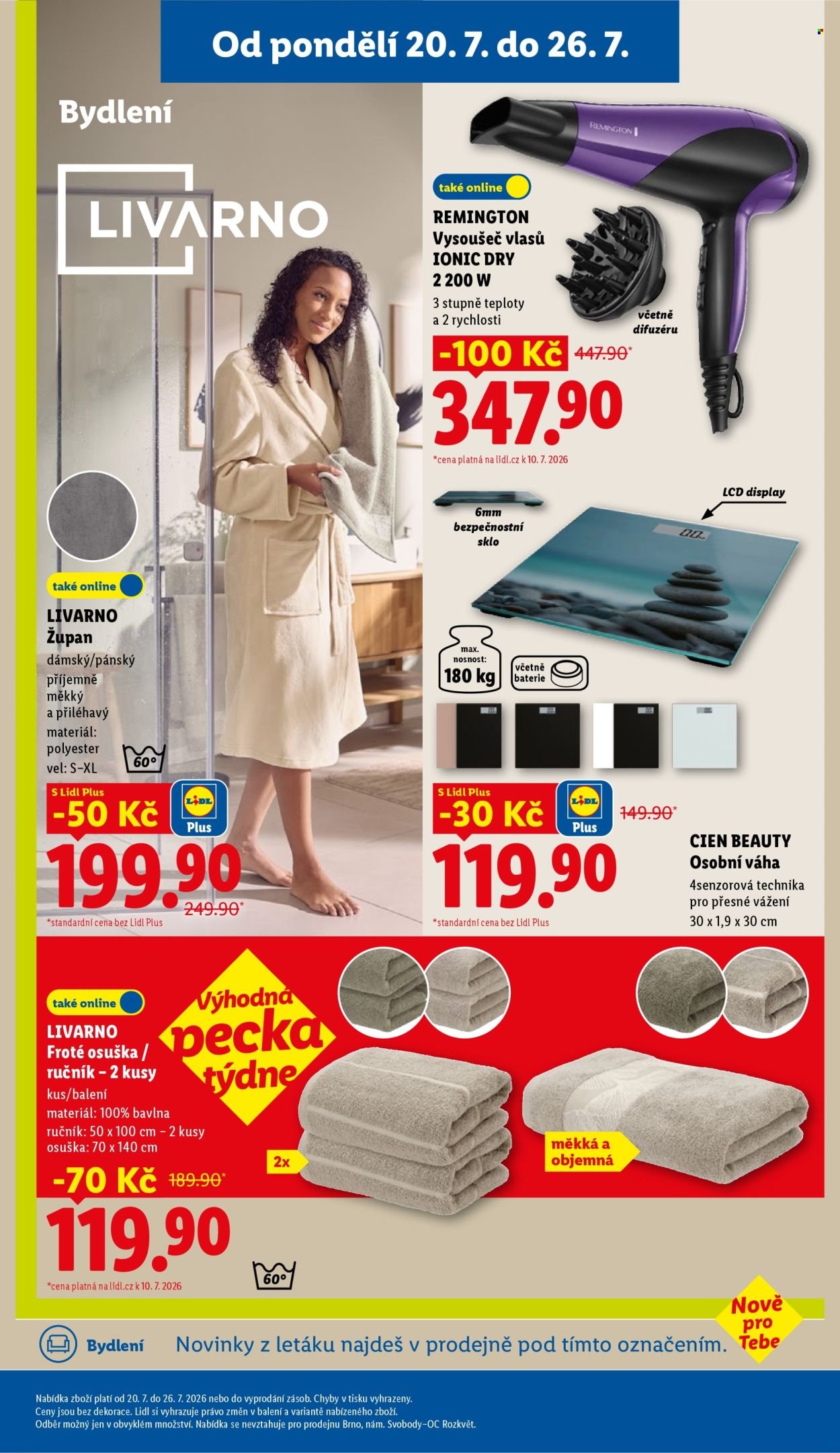 LIDL leták - Spotřební zboží