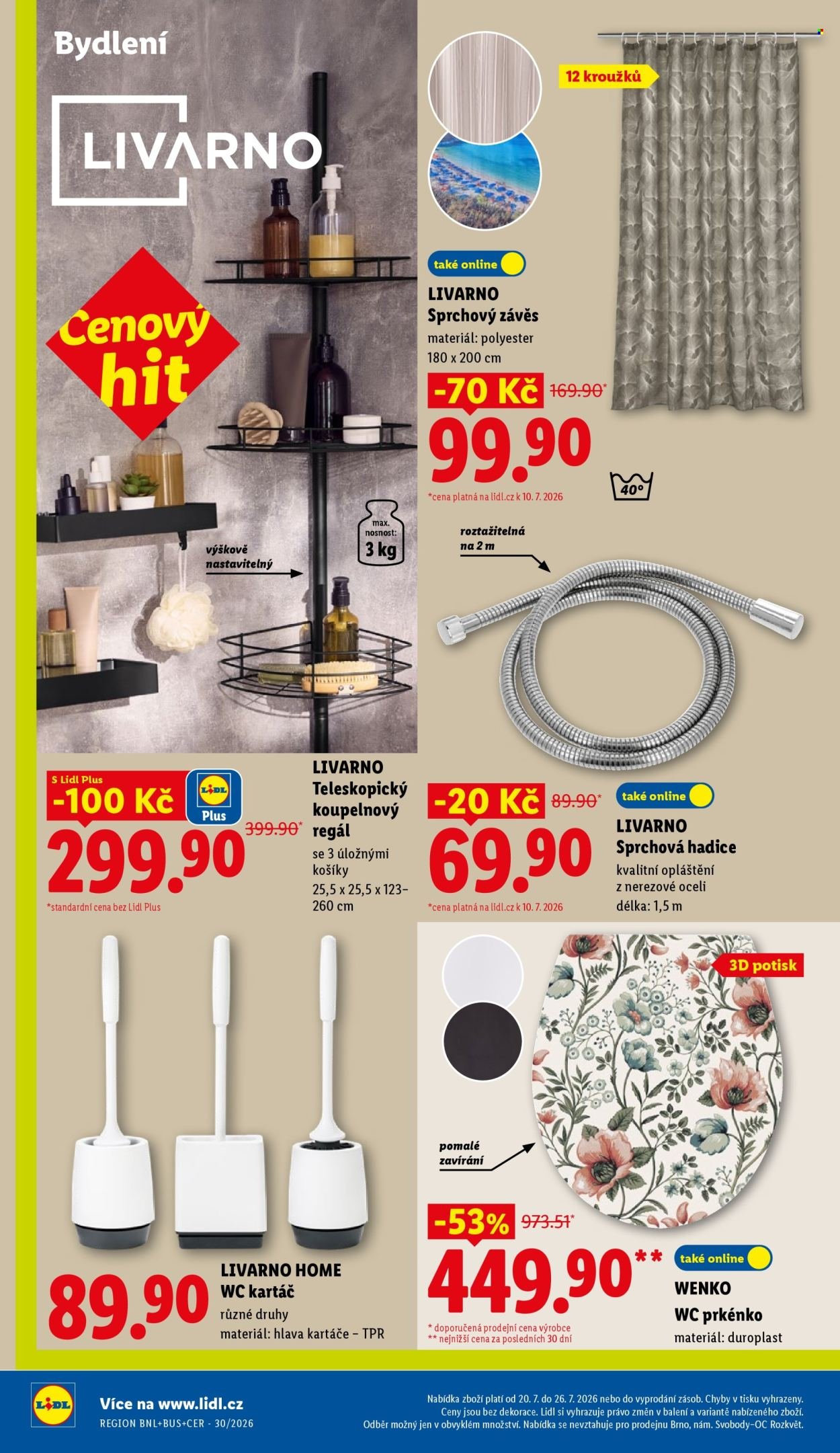 LIDL leták - Spotřební zboží
