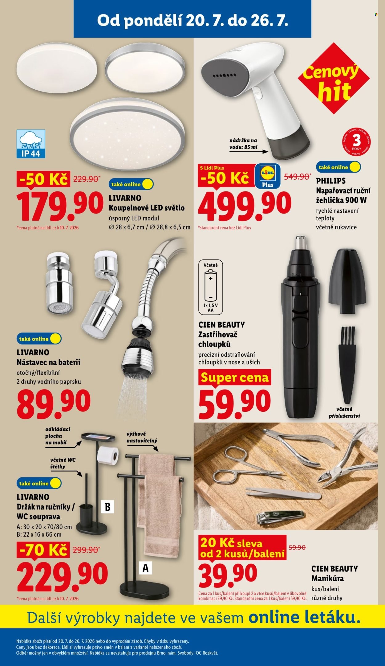 LIDL leták - Spotřební zboží