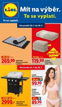 LIDL leták - Spotřební zboží