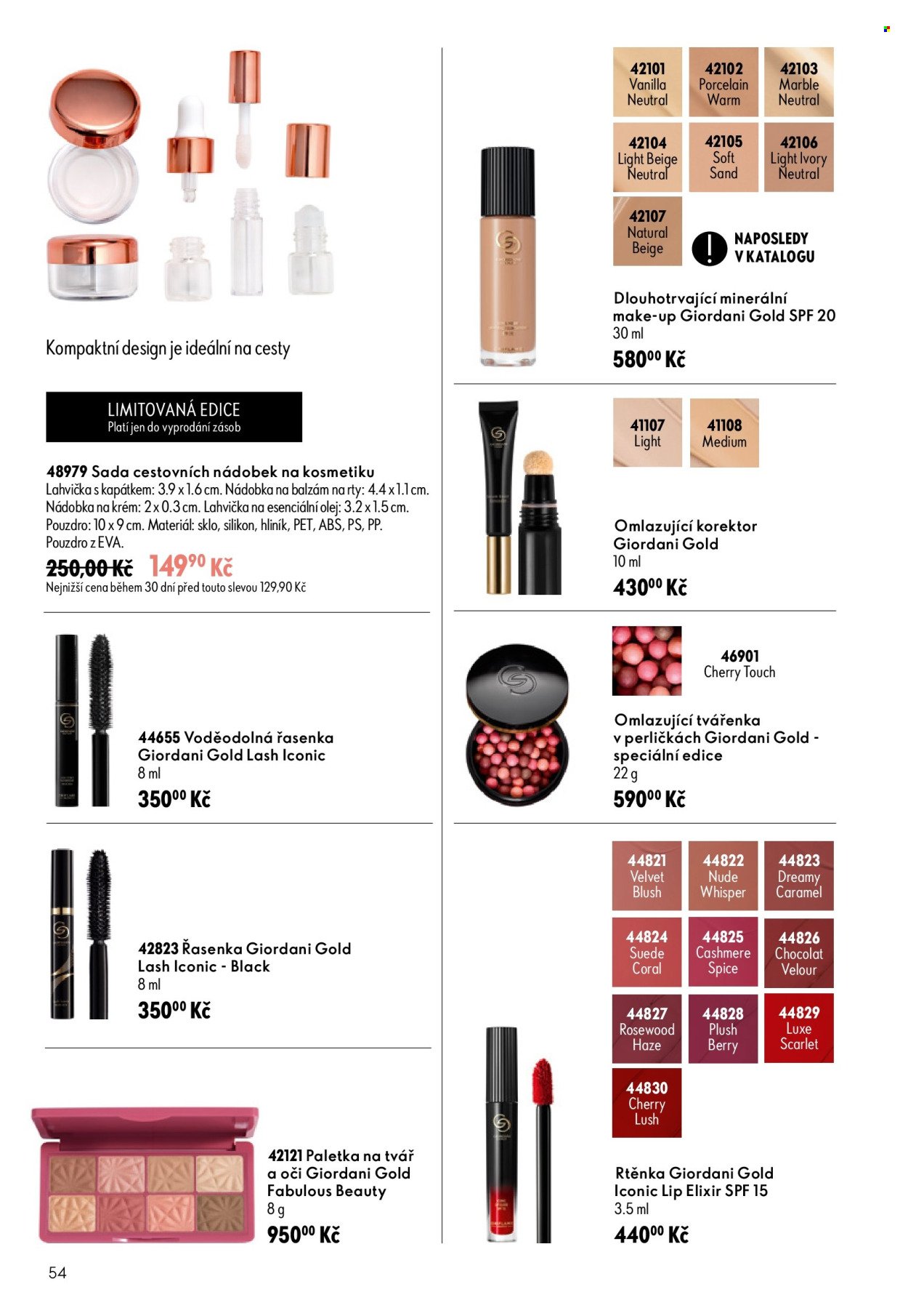 ORIFLAME leták - Od středy 29.7.2026