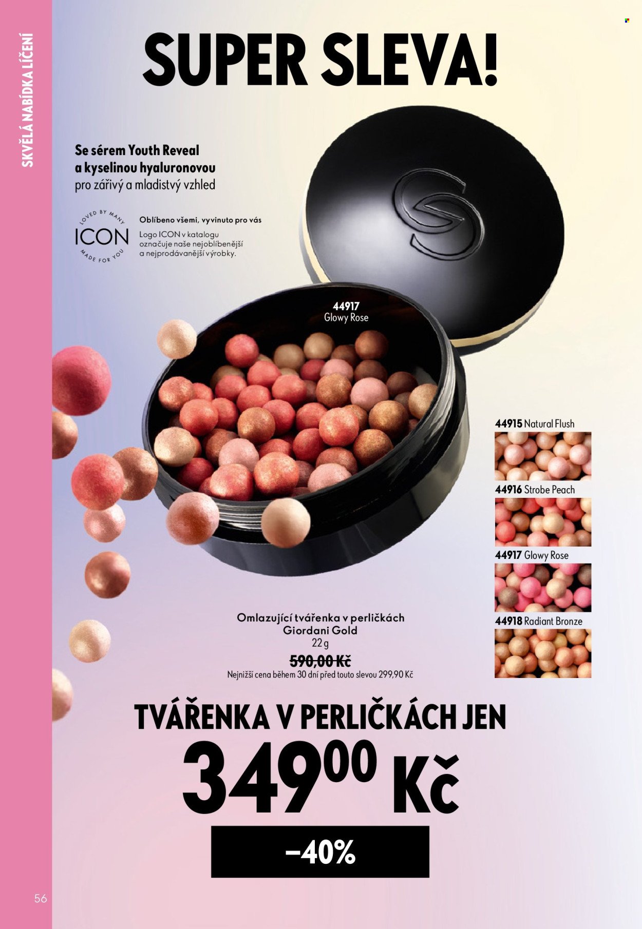 ORIFLAME leták - Od středy 29.7.2026