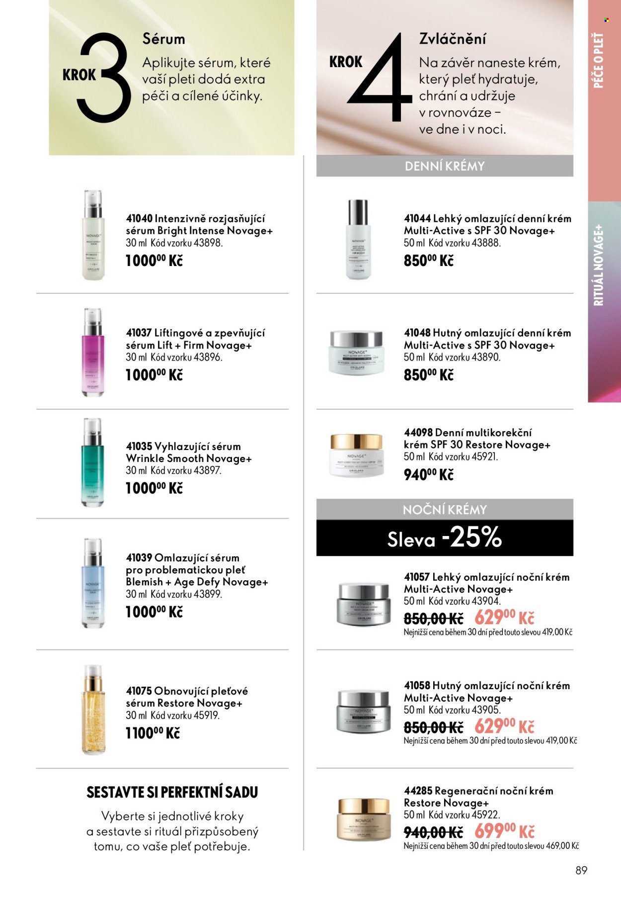 ORIFLAME leták - Od středy 29.7.2026