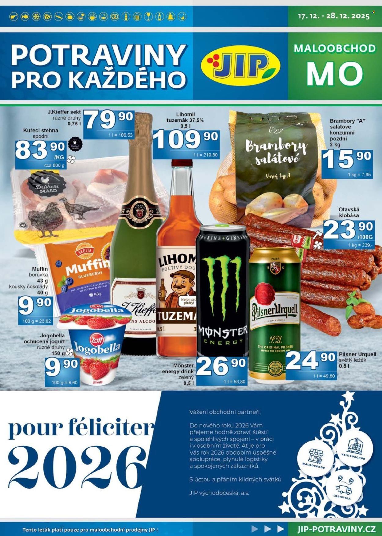 JIP leták - Potraviny pro každého (2025-12-17 - 2025-12-28)