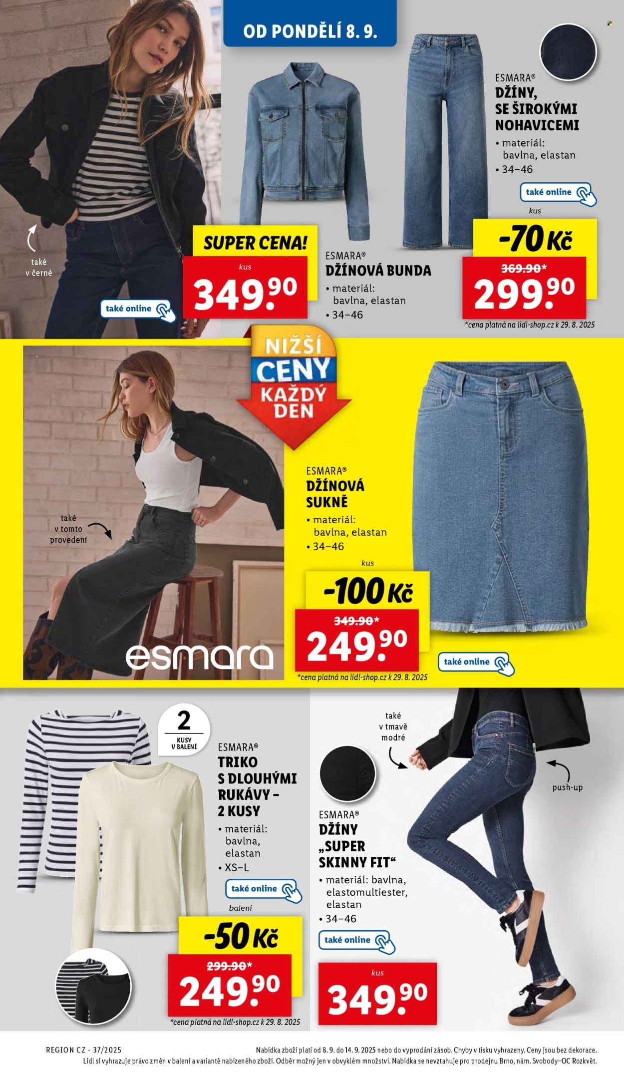 LIDL leták - Spotřební zboží (2025-09-08 - 2025-09-14)