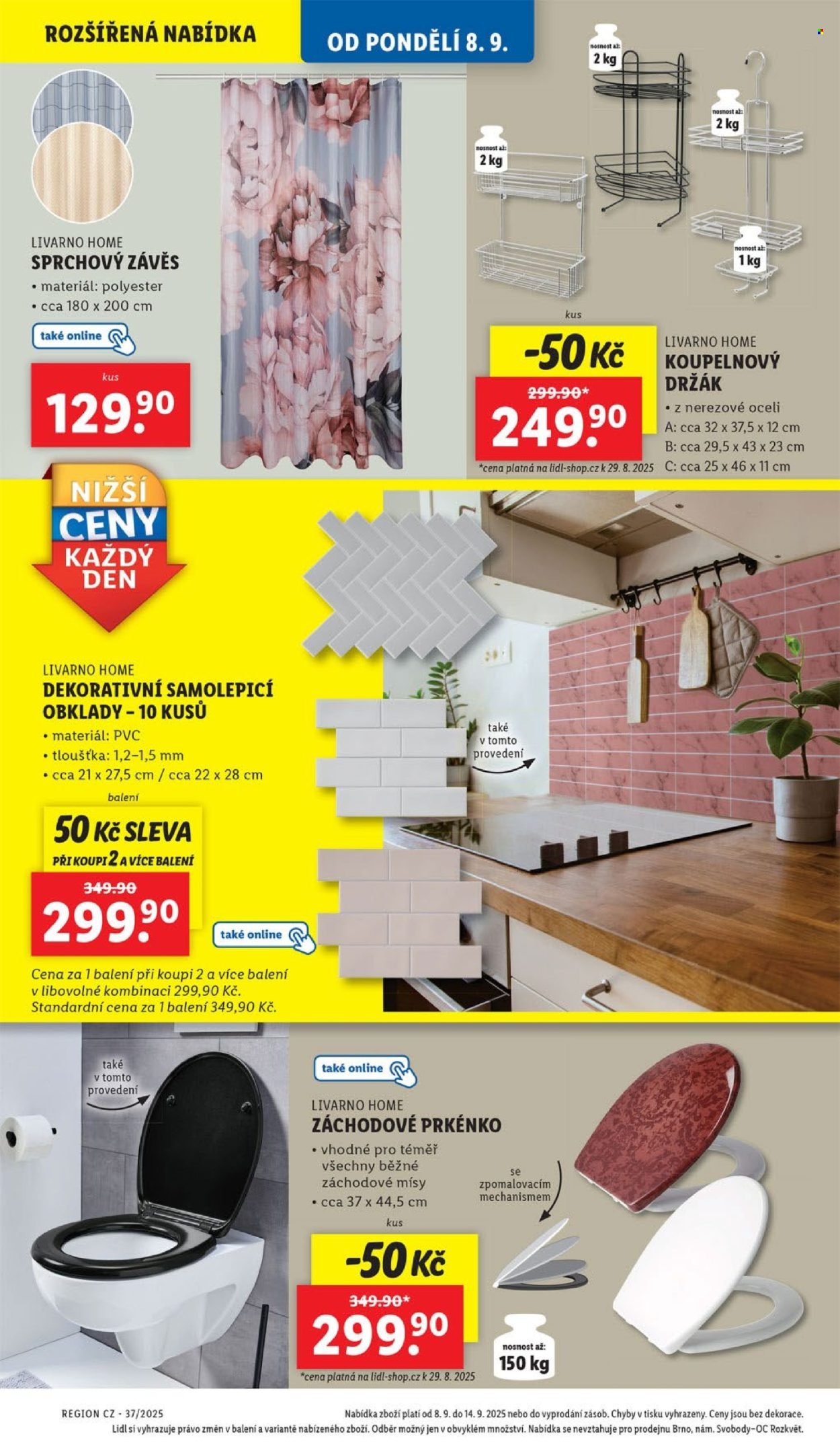 LIDL leták - Spotřební zboží (2025-09-08 - 2025-09-14)