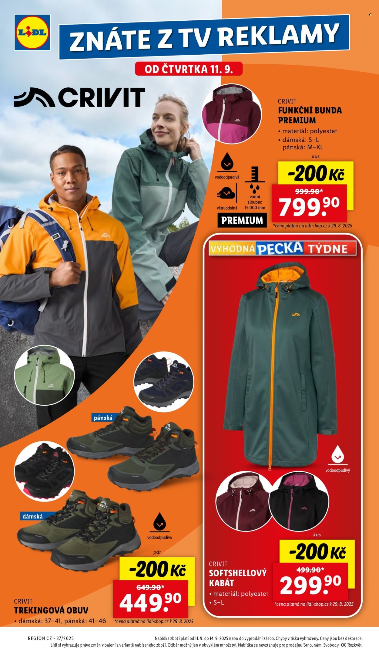 LIDL leták - Spotřební zboží (2025-09-08 - 2025-09-14)