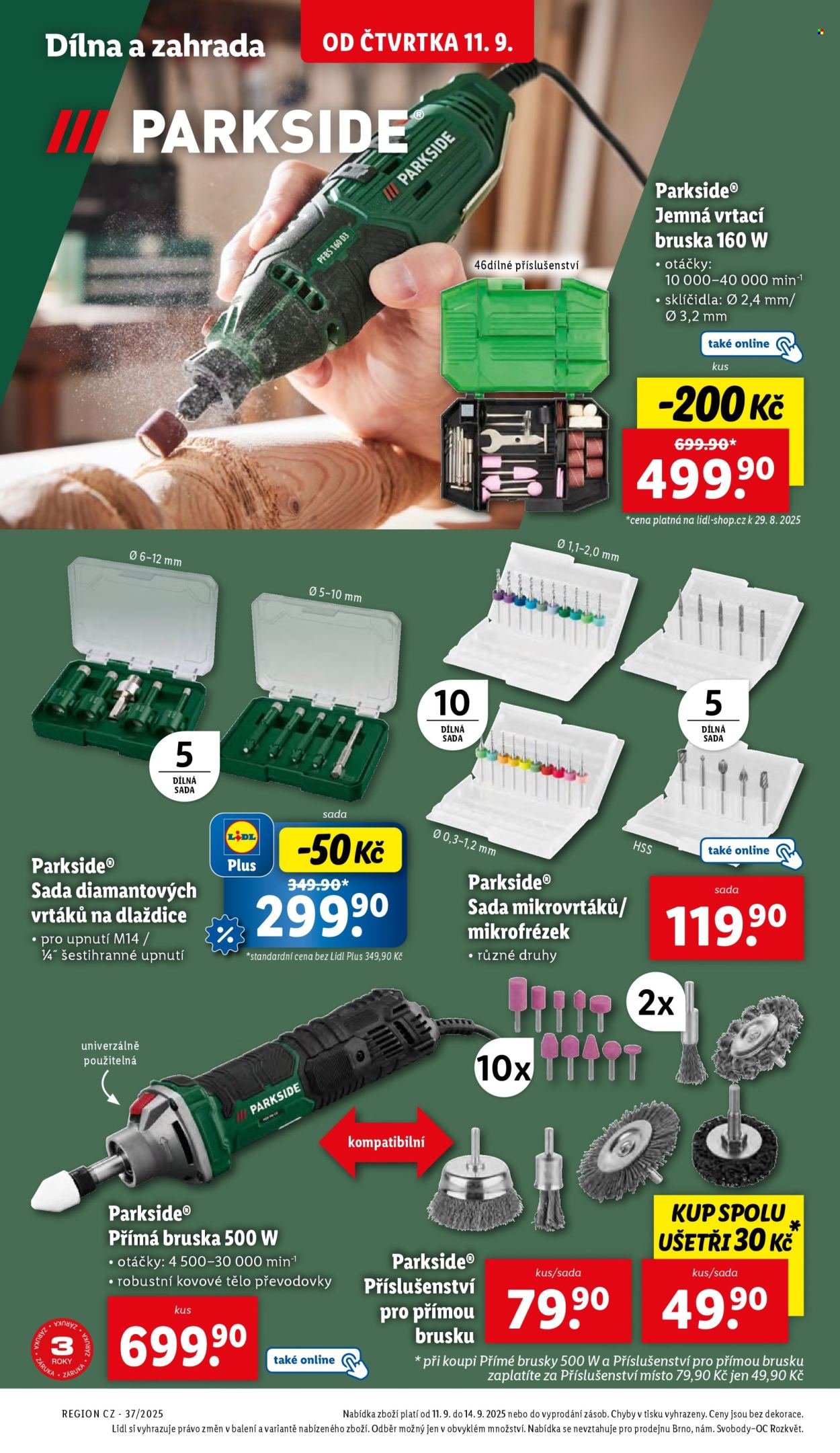 LIDL leták - Spotřební zboží (2025-09-08 - 2025-09-14)