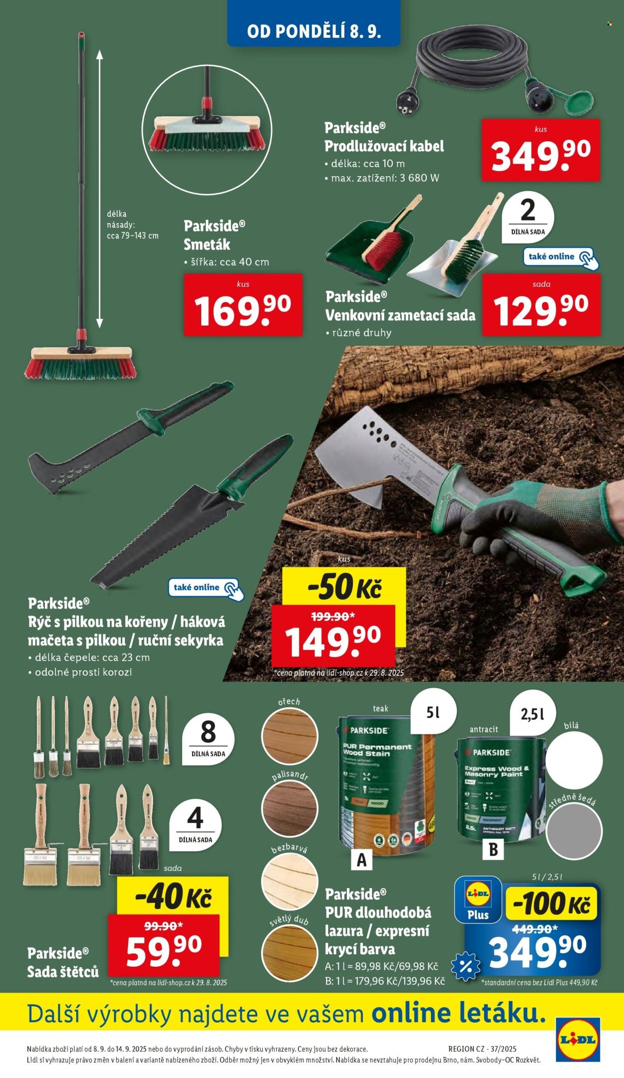 LIDL leták - Spotřební zboží (2025-09-08 - 2025-09-14)