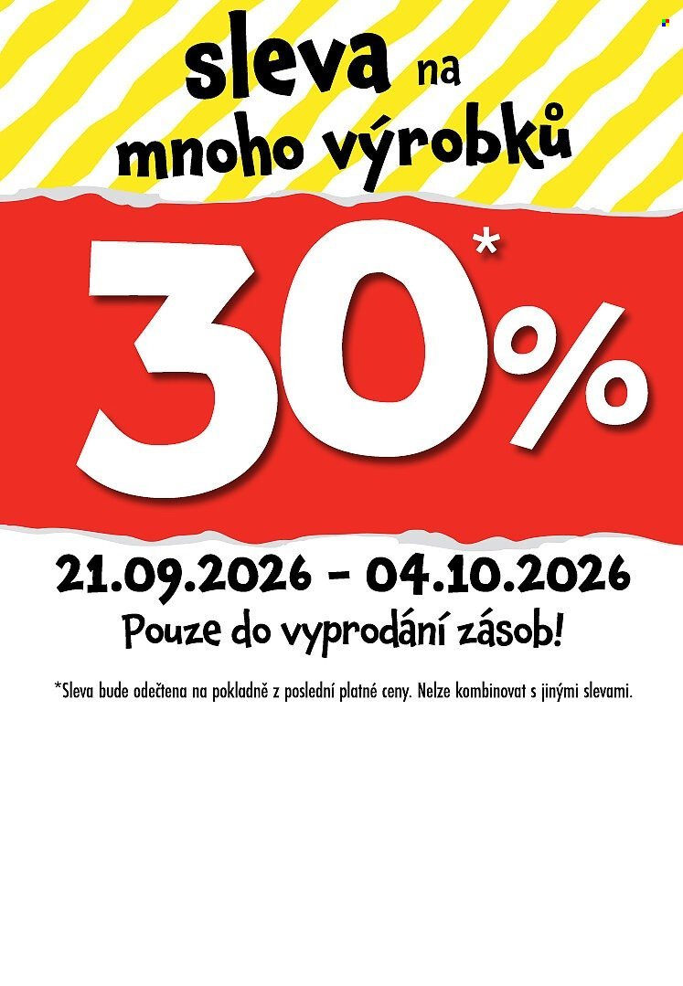 TEDI leták - Od pondělí 21.9.2026