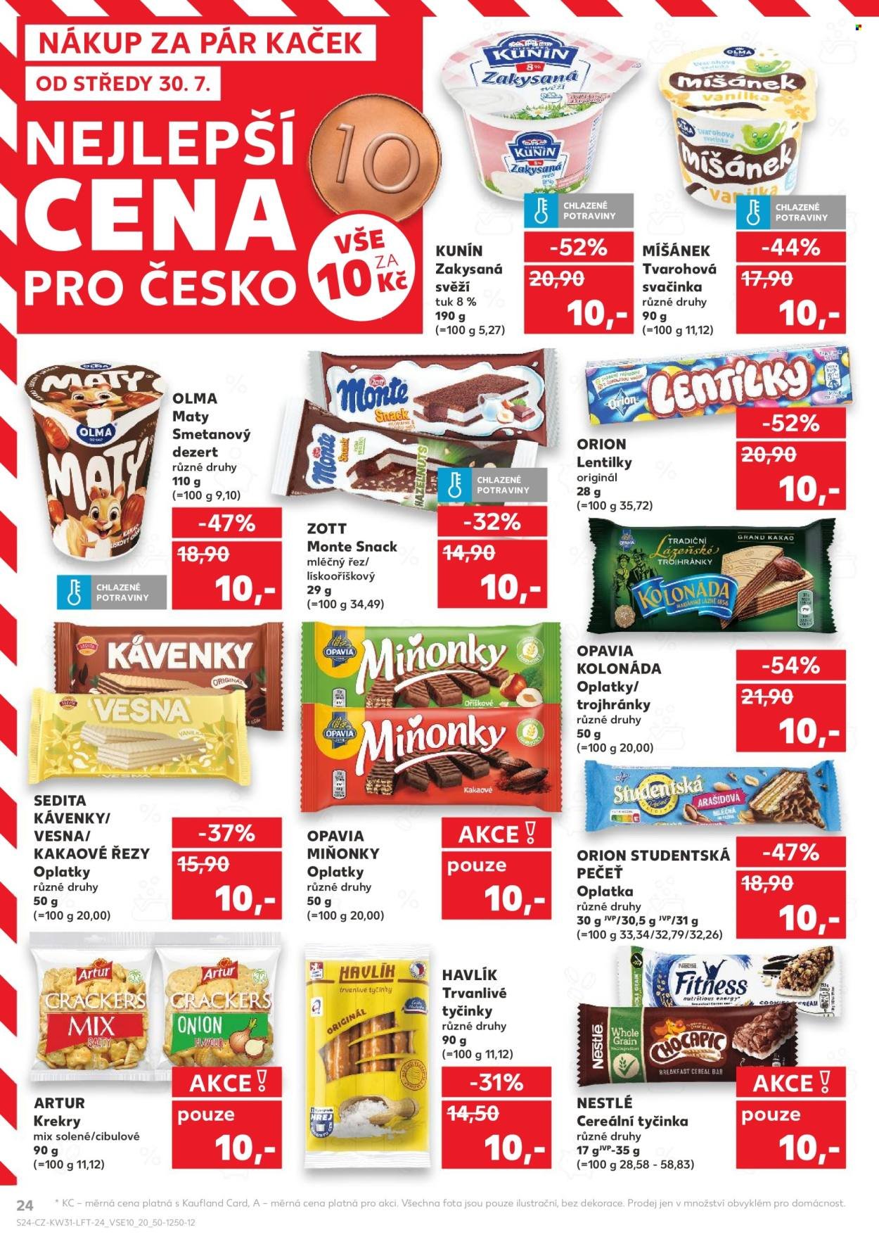 KAUFLAND leták - Od středy 30.7.2025 (2025-07-30 - 2025-08-05)