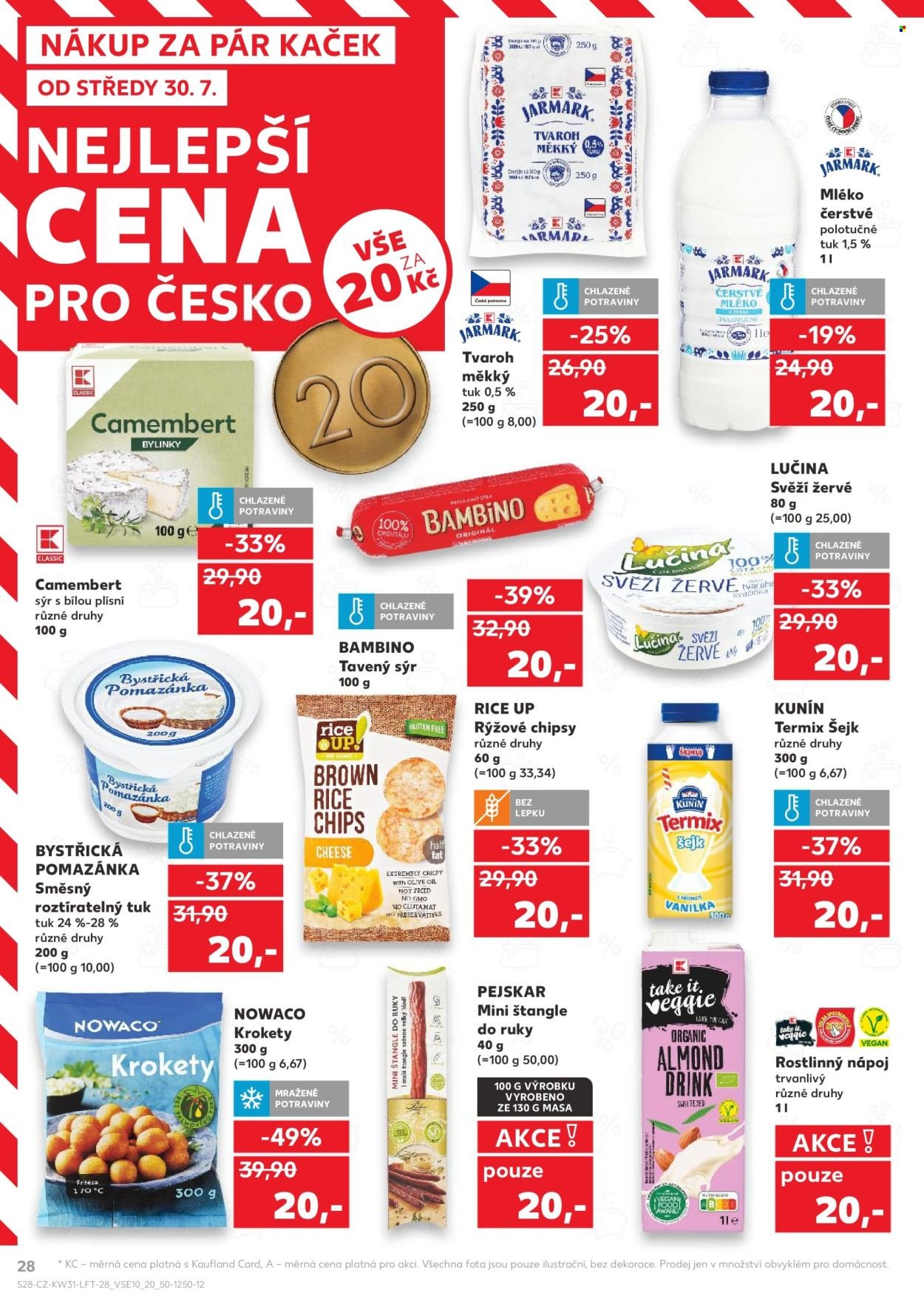 KAUFLAND leták - Od středy 30.7.2025 (2025-07-30 - 2025-08-05)
