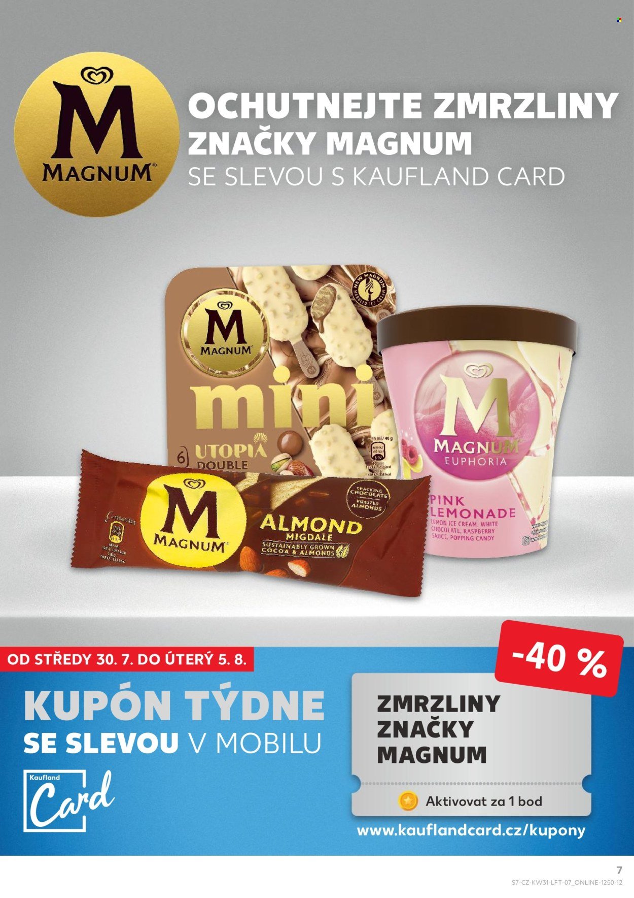 KAUFLAND leták - Od středy 30.7.2025 (2025-07-30 - 2025-08-05)