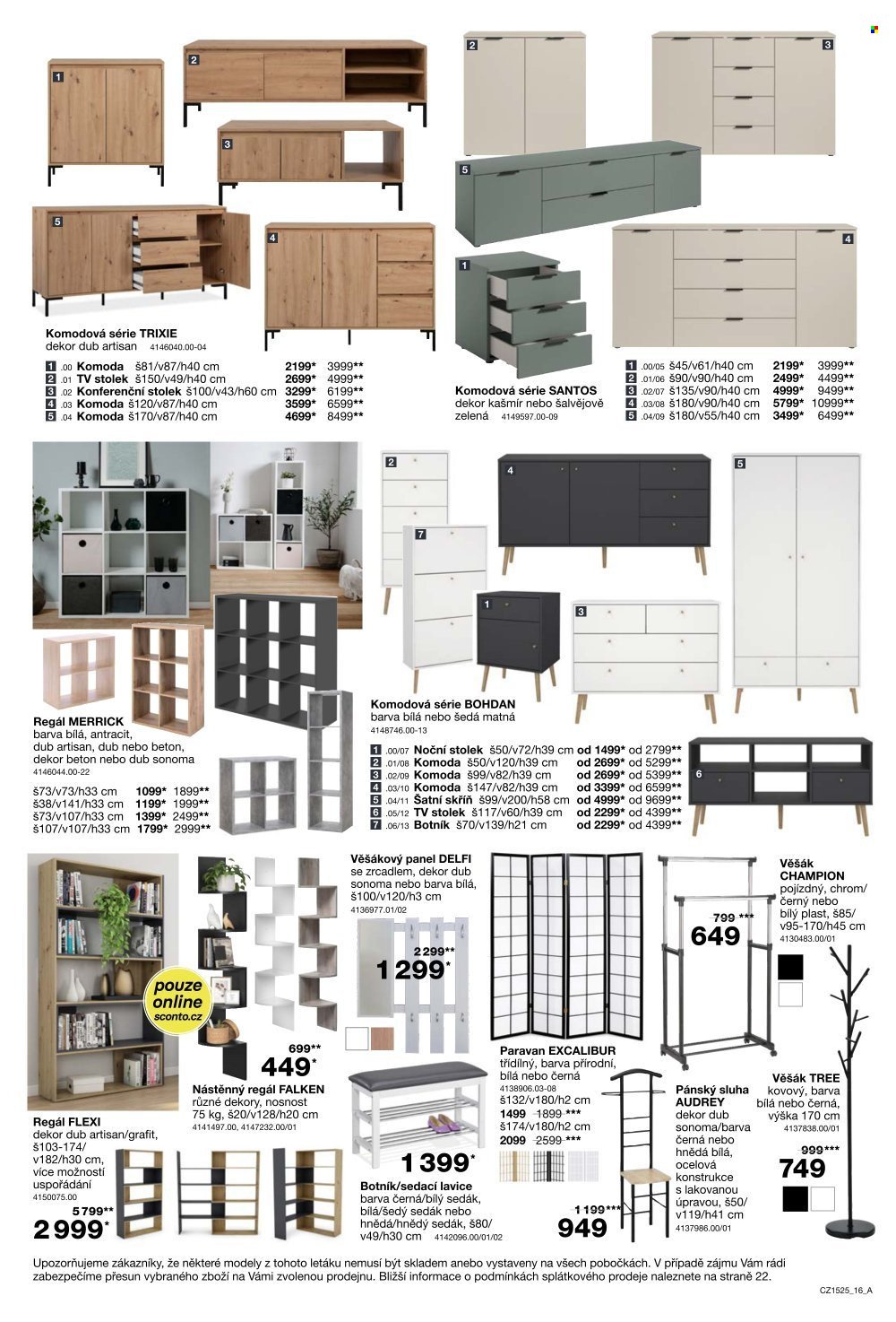 SCONTO NÁBYTEK leták - 2 za cenu 1 na matrace, rošty a toppery (2025-11-26 - 2025-12-21)