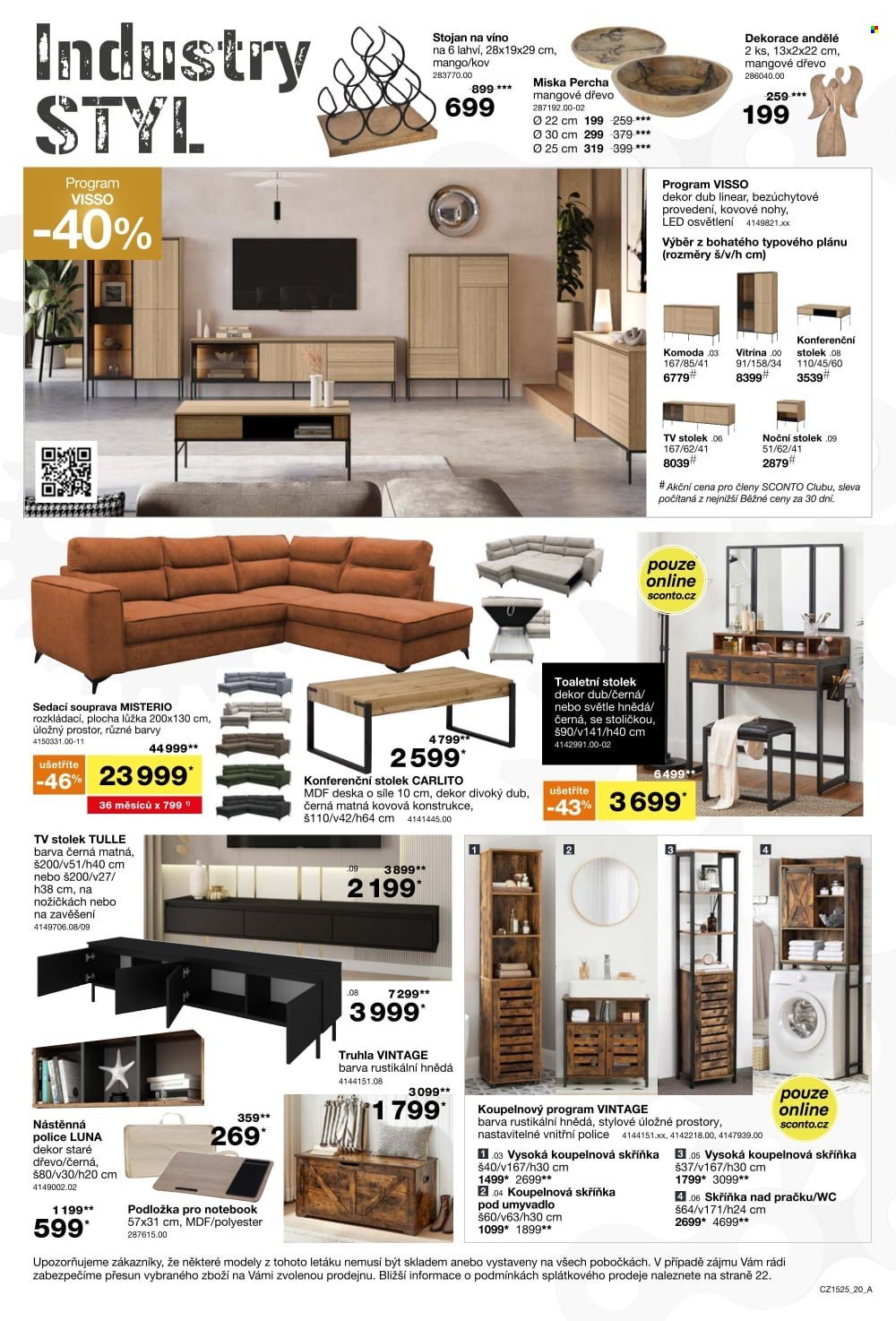 SCONTO NÁBYTEK leták - 2 za cenu 1 na matrace, rošty a toppery (2025-11-26 - 2025-12-21)