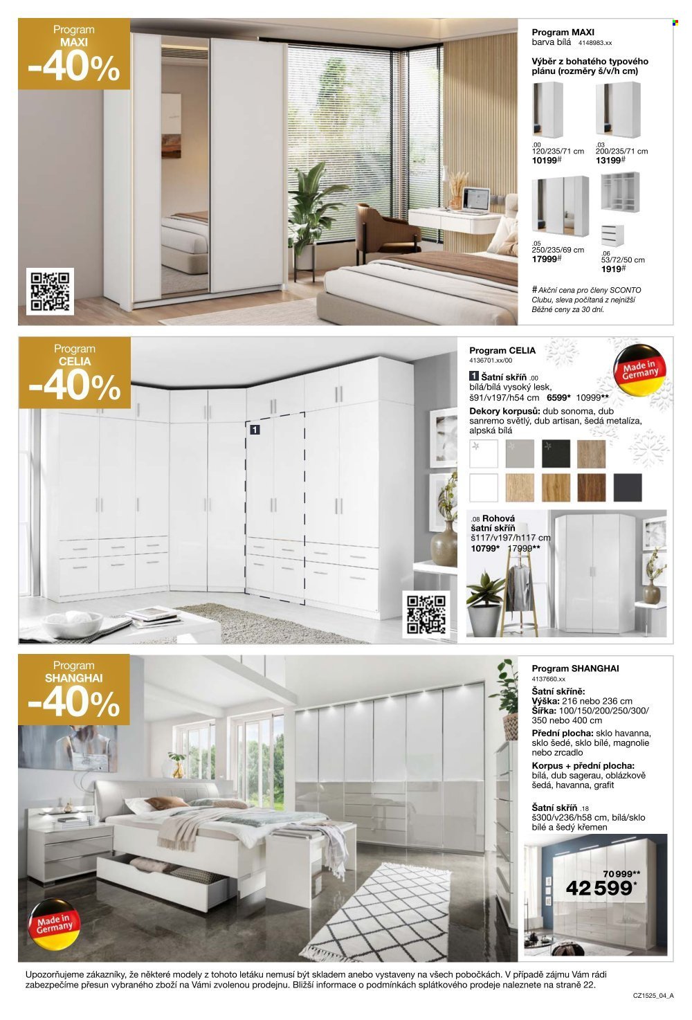 SCONTO NÁBYTEK leták - 2 za cenu 1 na matrace, rošty a toppery (2025-11-26 - 2025-12-21)