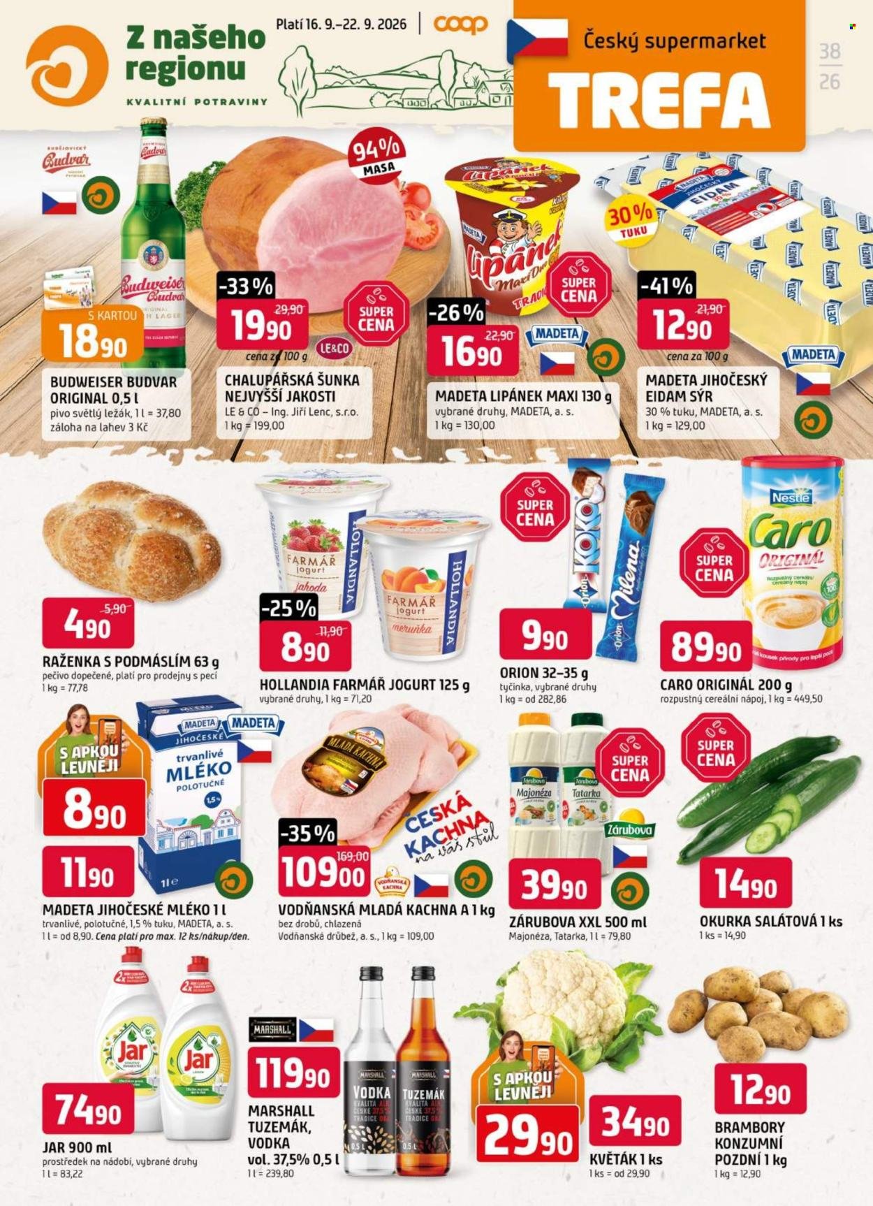 TREFA COOP leták - Od středy 16.9.2026