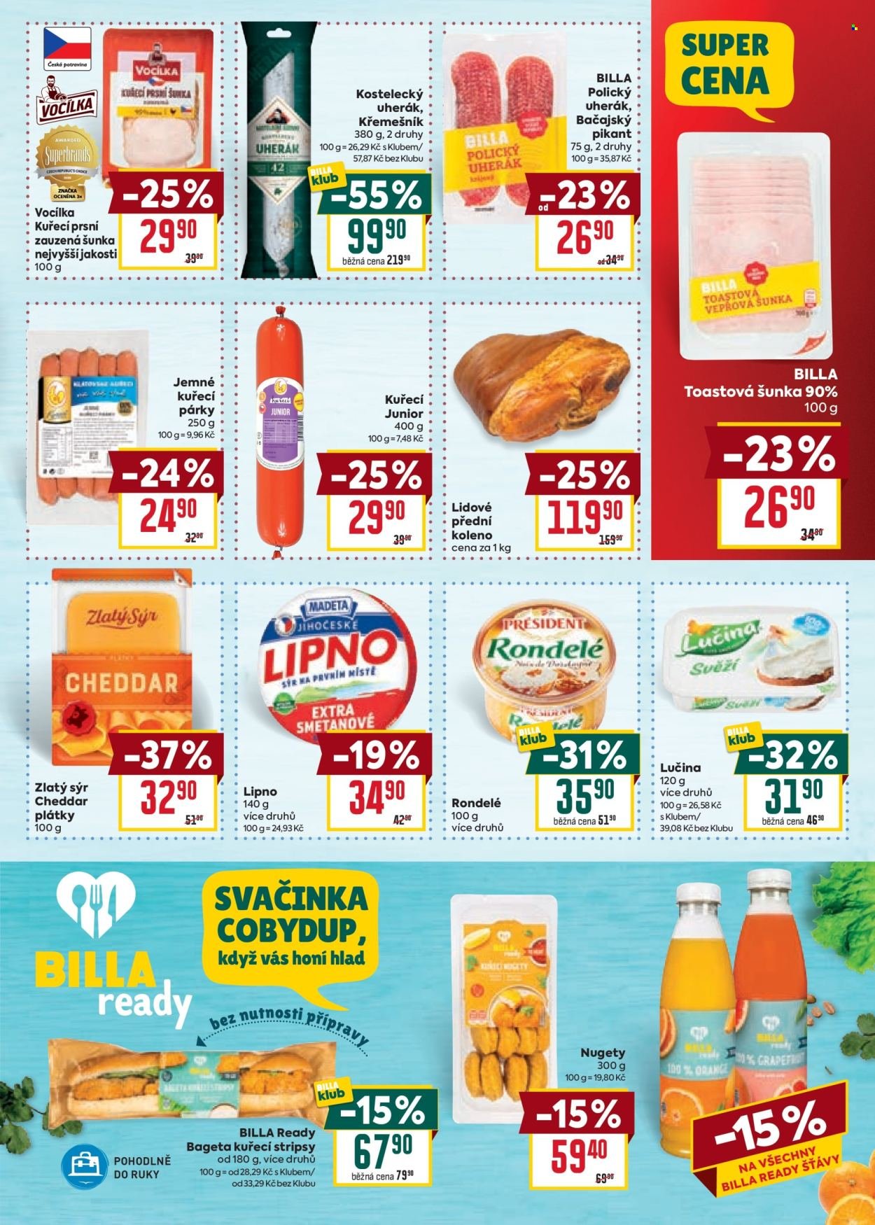 BILLA leták - Velký leták