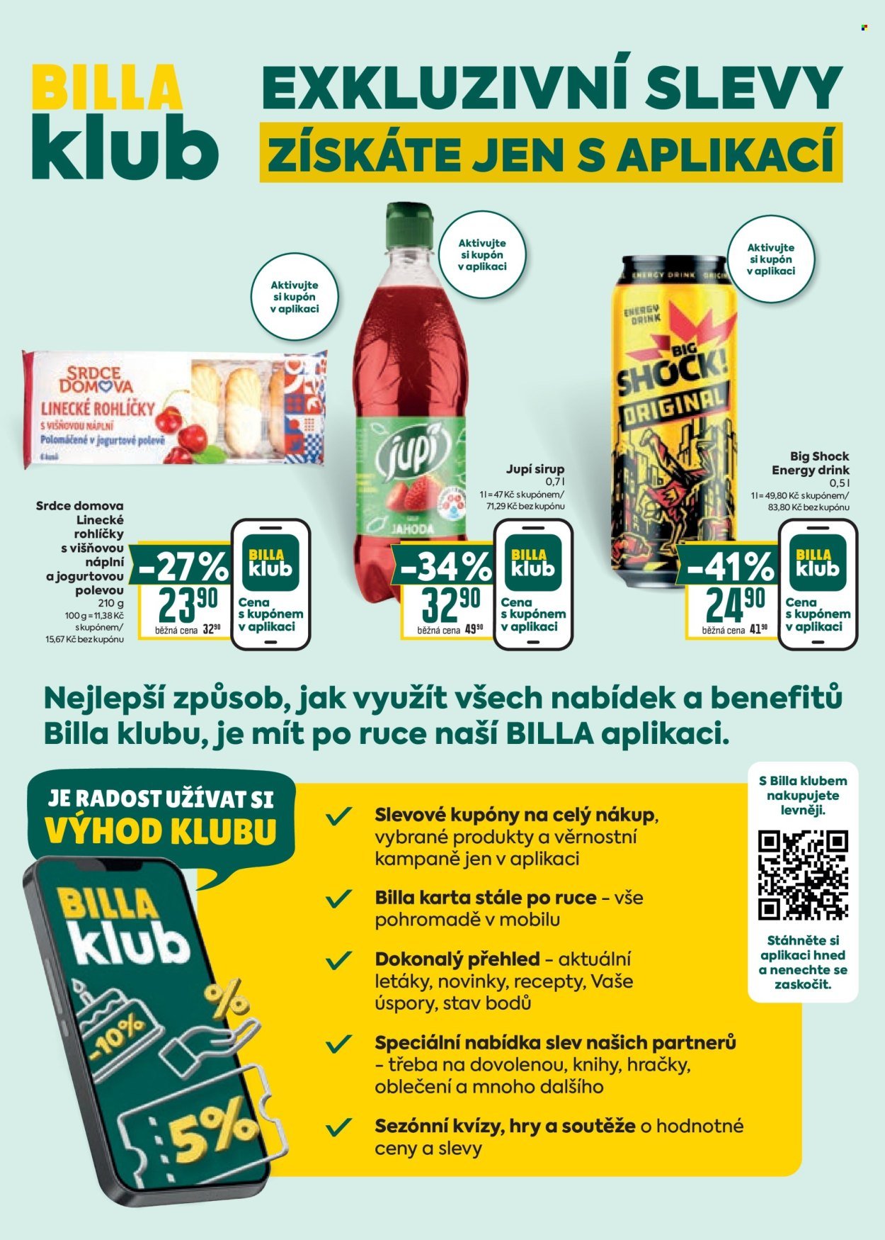 BILLA leták - Velký leták