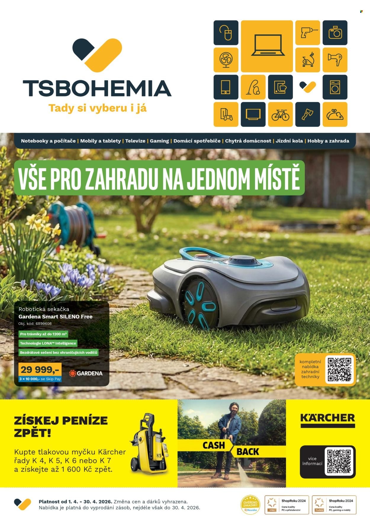 T.S. BOHEMIA leták - Od středy 1.4.2026 (2026-04-01 - 2026-04-30)