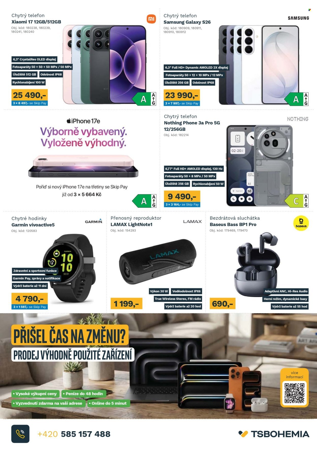 T.S. BOHEMIA leták - Od středy 1.4.2026 (2026-04-01 - 2026-04-30)