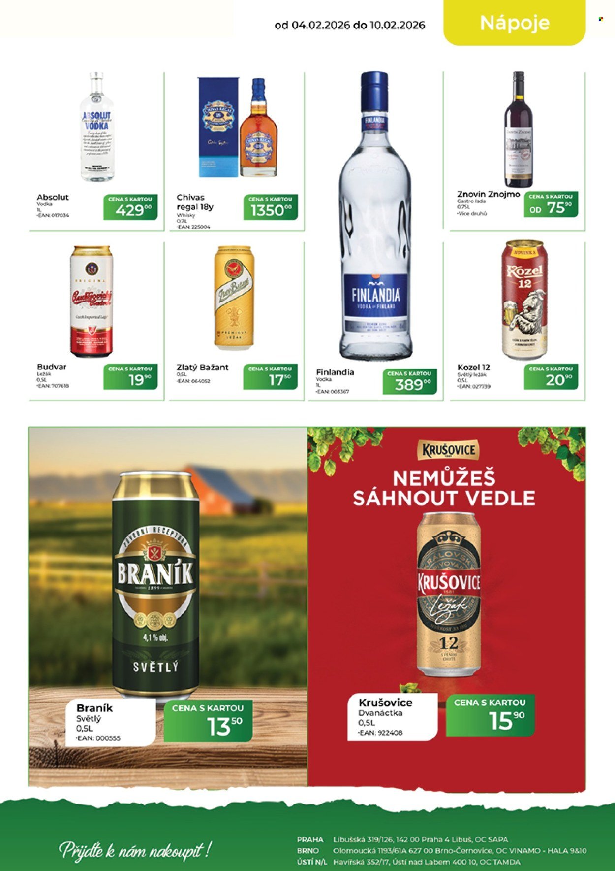 TAMDA FOODS leták - Od středy 4.2.2026 (2026-02-04 - 2026-02-10)