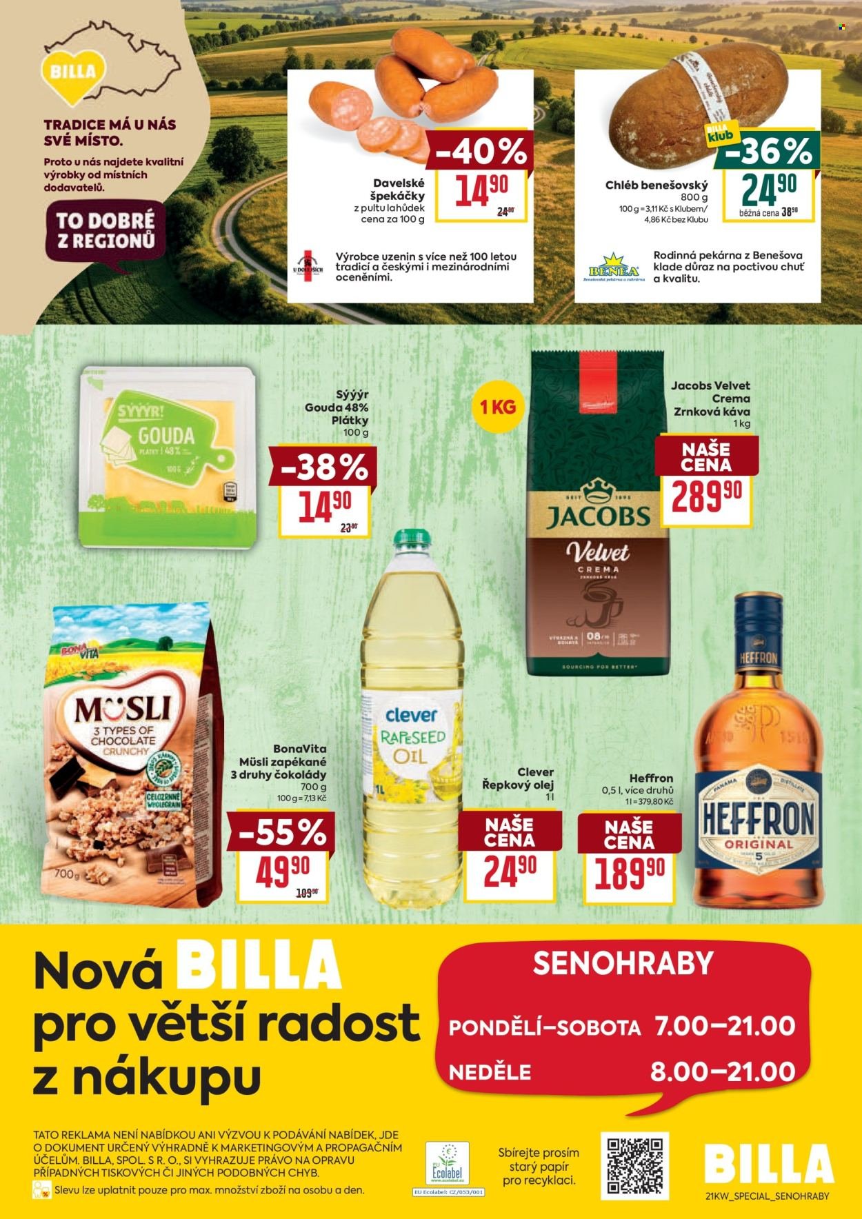 BILLA leták - Speciál: Senohraby (2026-05-20 - 2026-05-26)