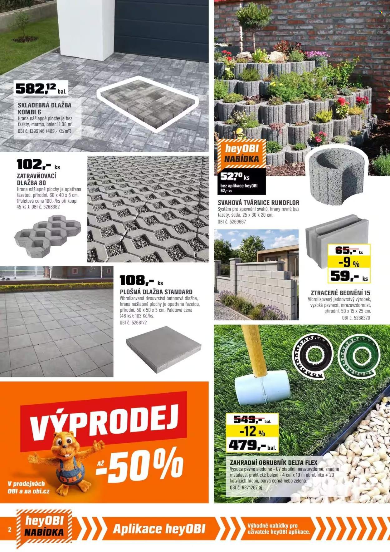OBI leták - Úpravy, které dávají smysl